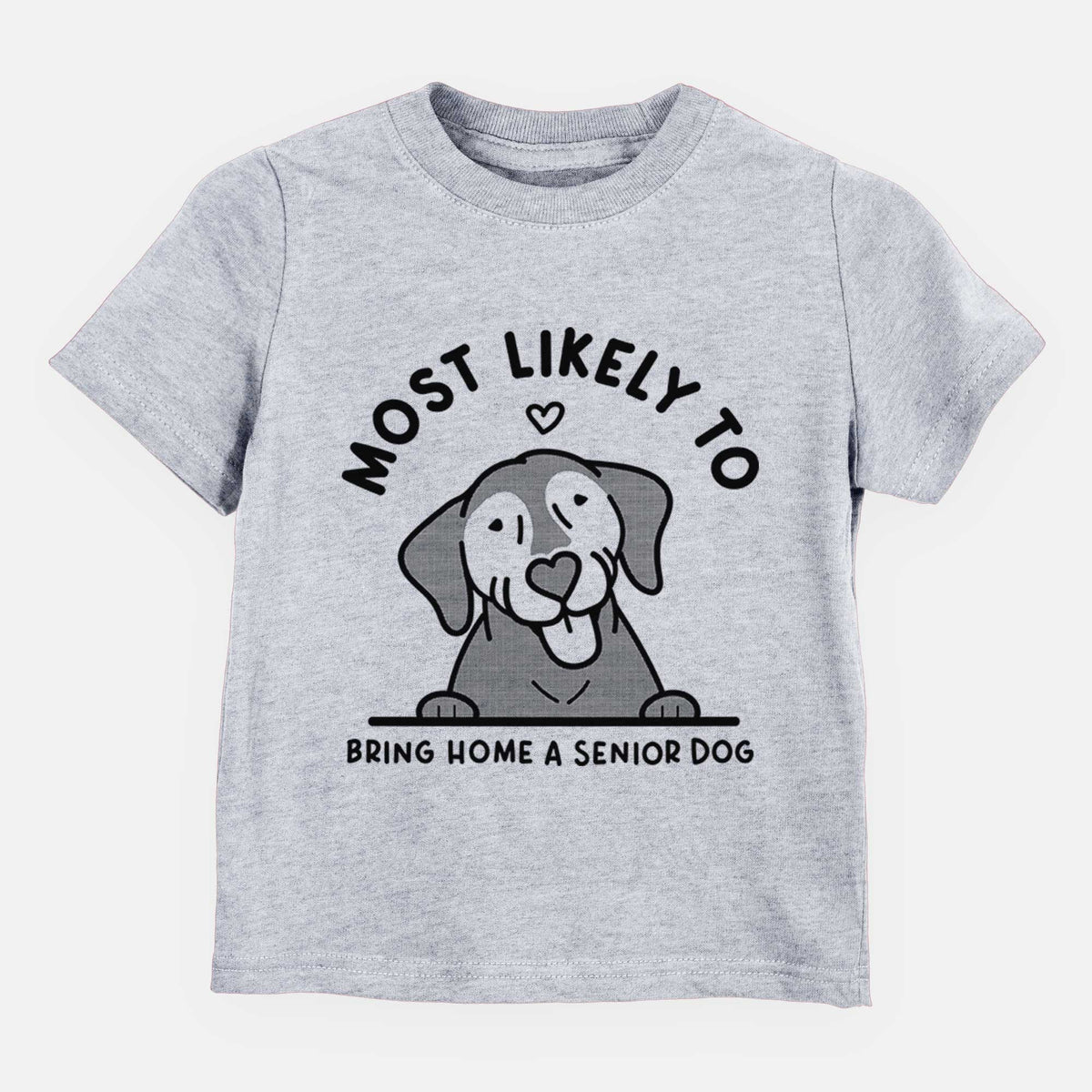 Most Likely to Bring Home a Senior Dog - Kids/Youth/Toddler Shirt