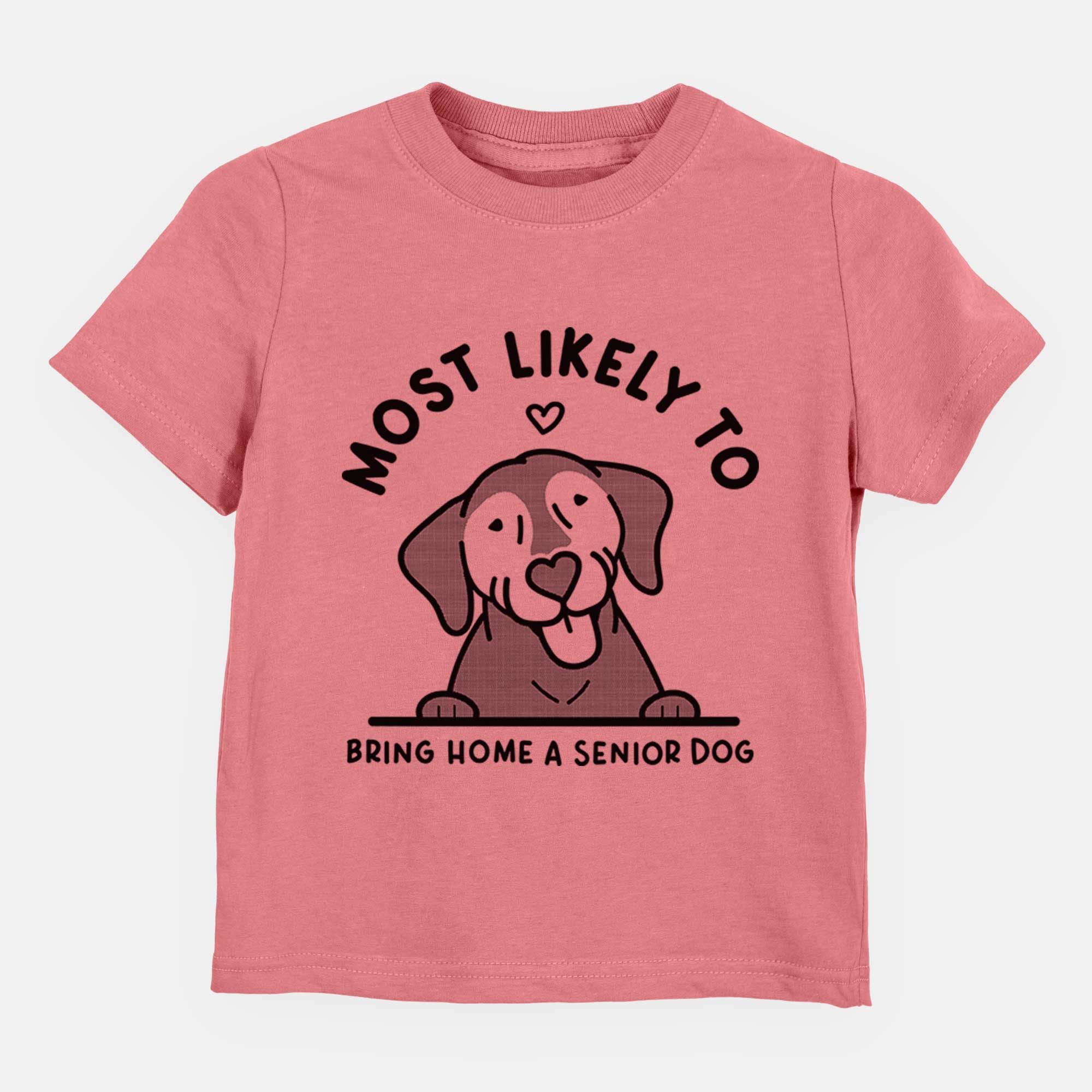 Most Likely to Bring Home a Senior Dog - Kids/Youth/Toddler Shirt