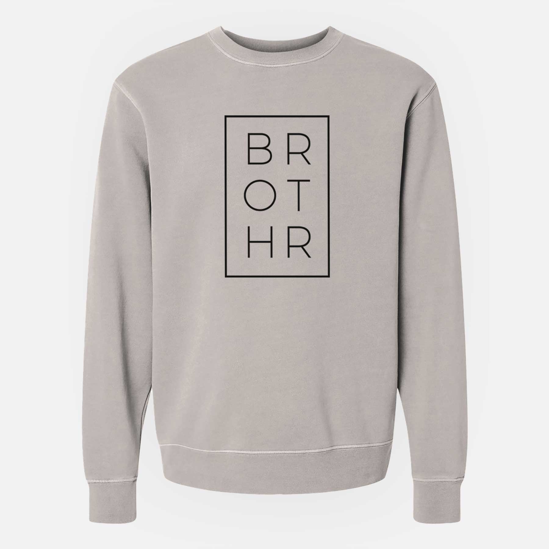 Brother Boxed - Unisex Pigment Dyed Crew Sweatshirt