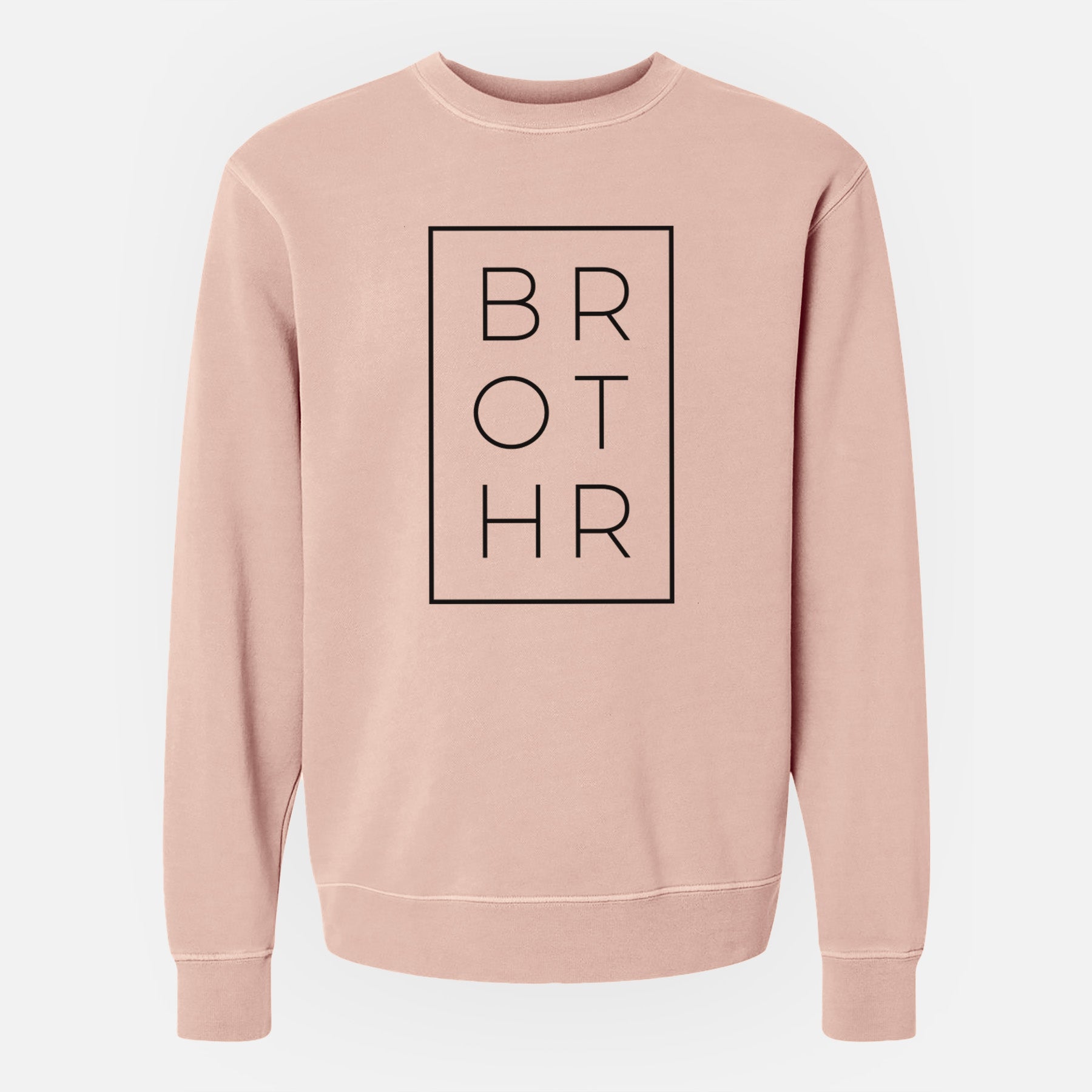 Brother Boxed - Unisex Pigment Dyed Crew Sweatshirt