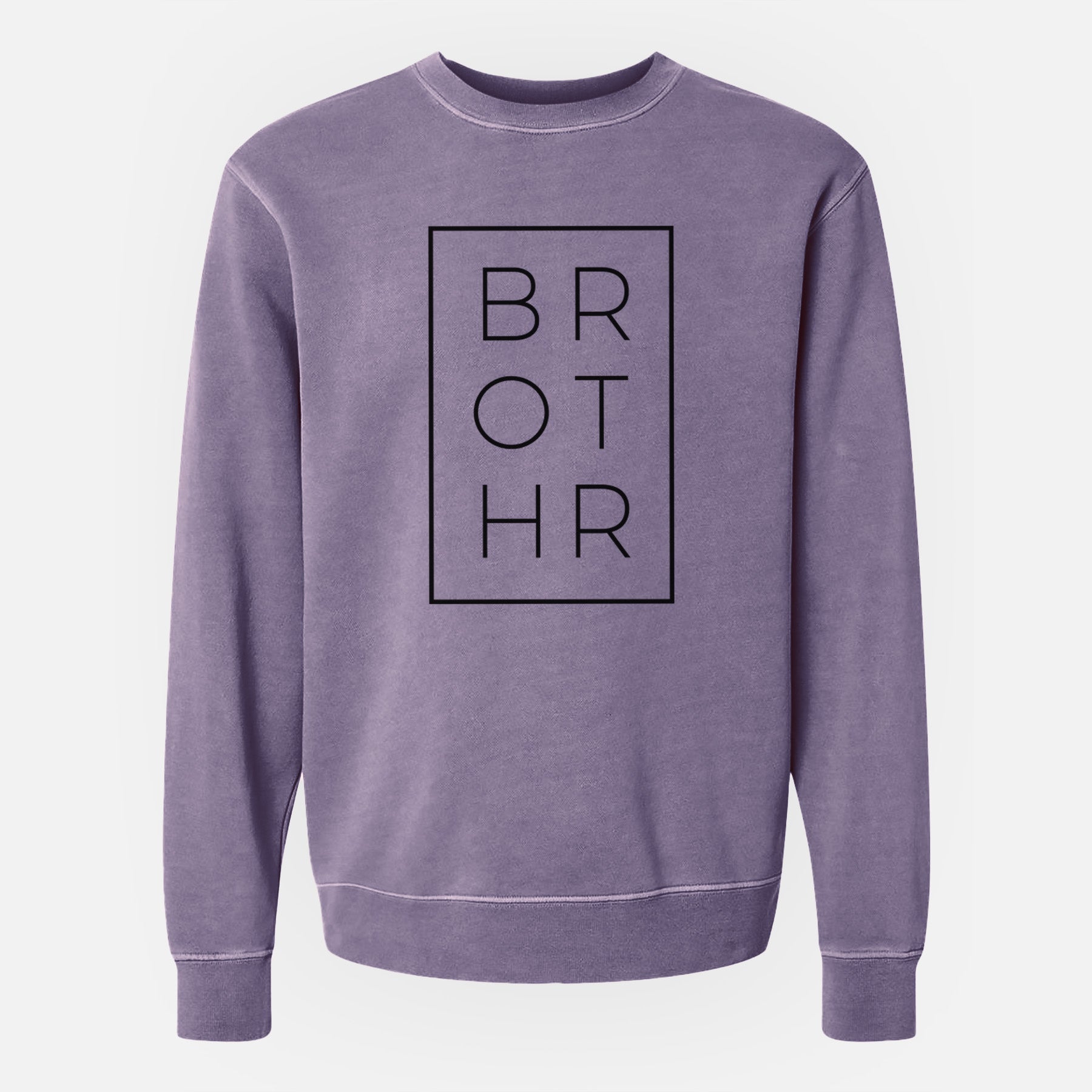 Brother Boxed - Unisex Pigment Dyed Crew Sweatshirt