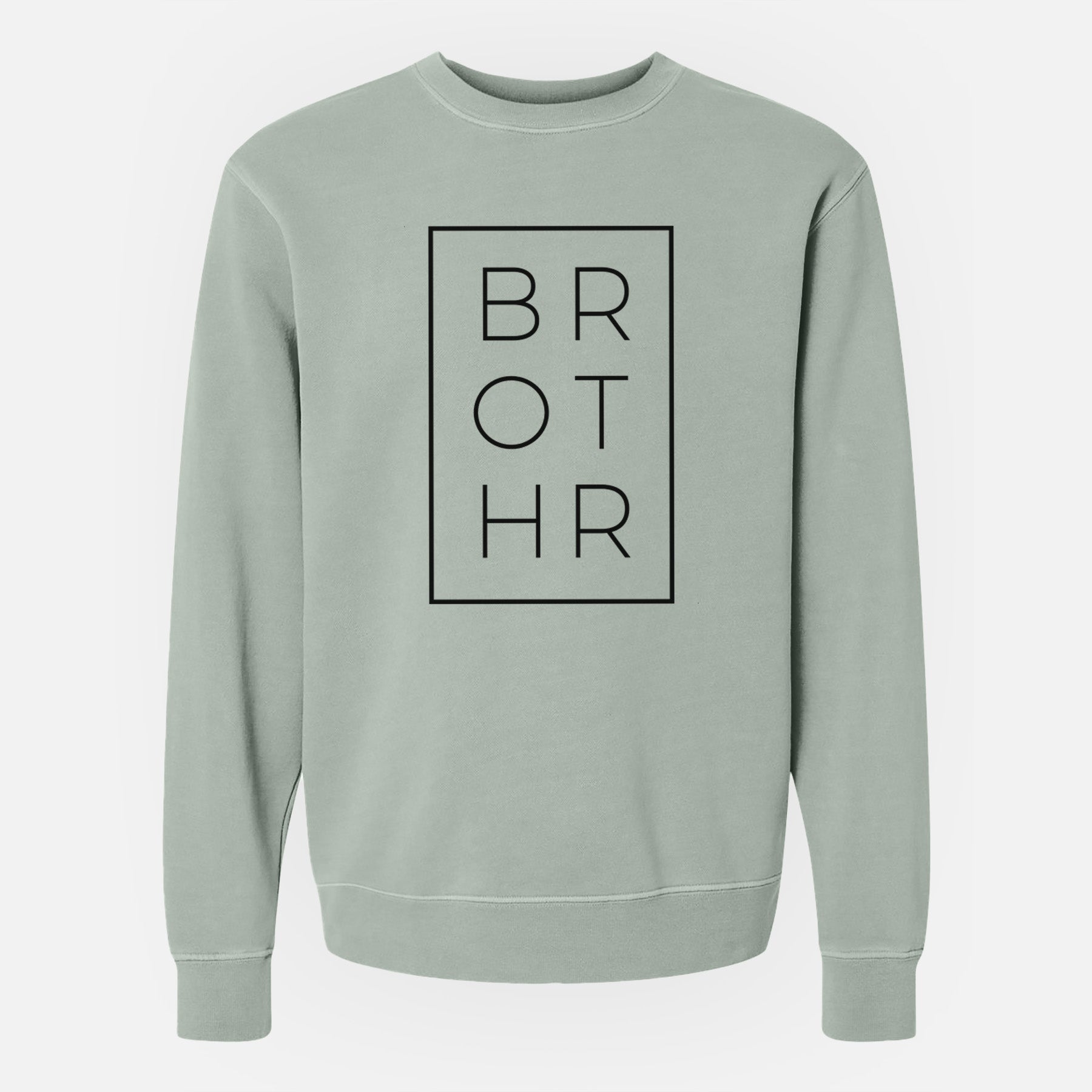 Brother Boxed - Unisex Pigment Dyed Crew Sweatshirt