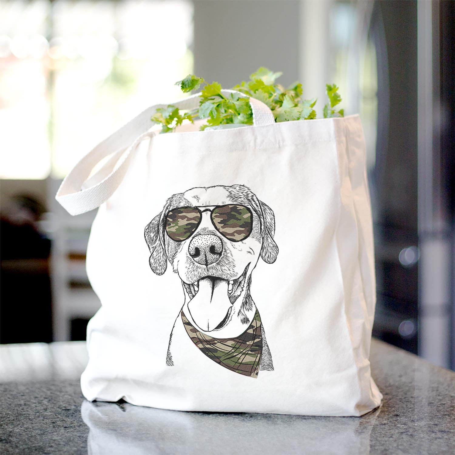 Ace Boogie the Mixed Breed - Tote Bag