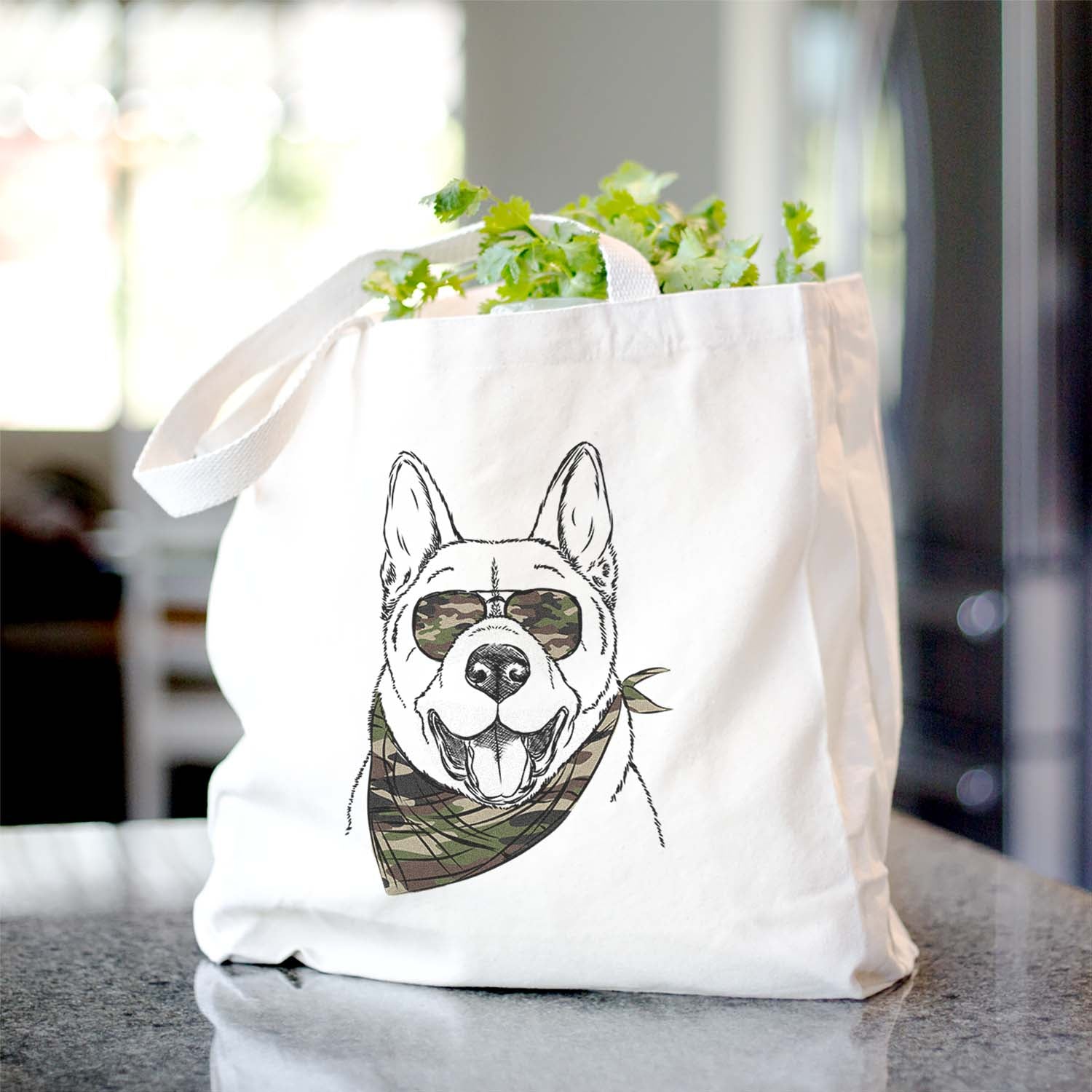 Baku the Akita - Tote Bag