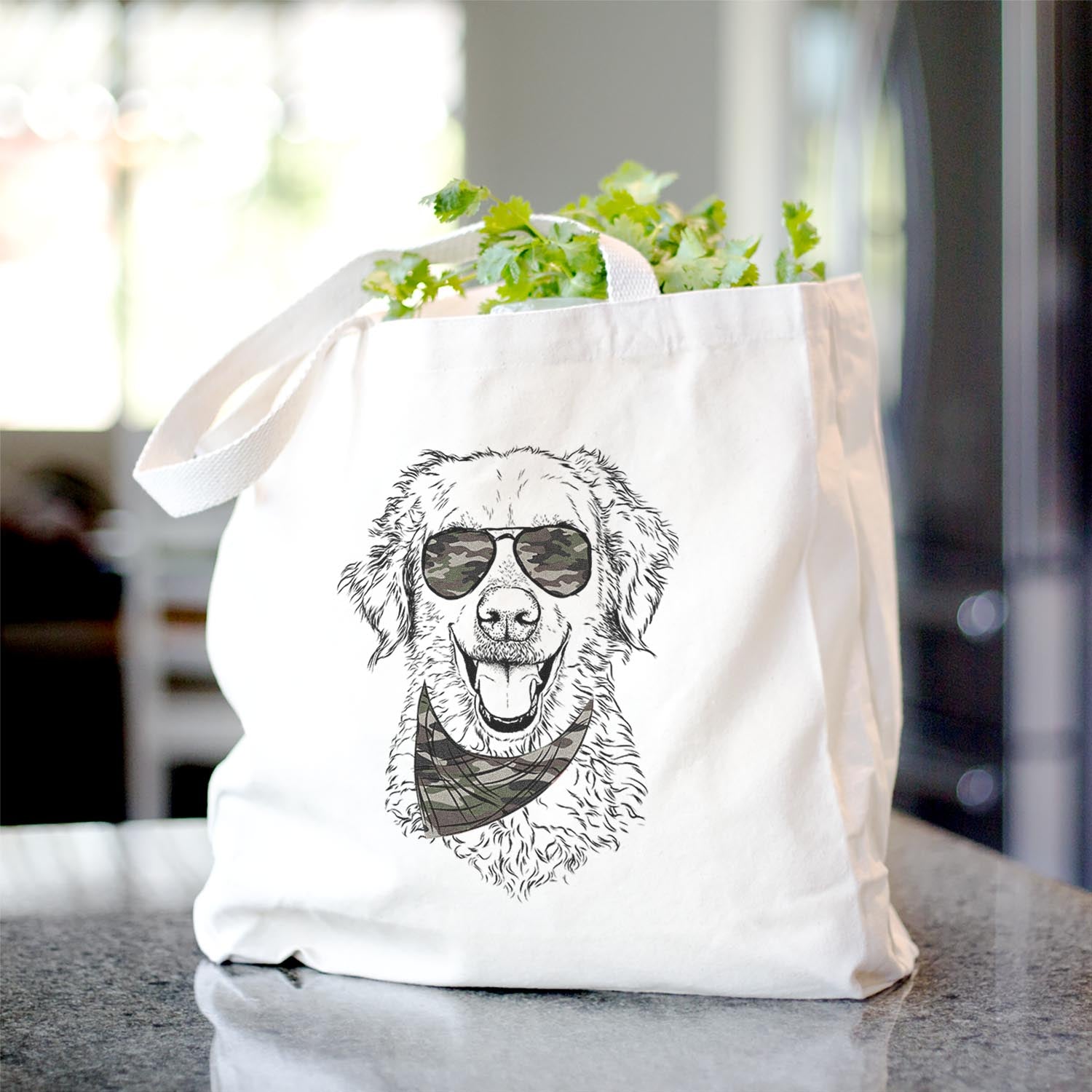 Bella Bean the Goldendoodle - Tote Bag