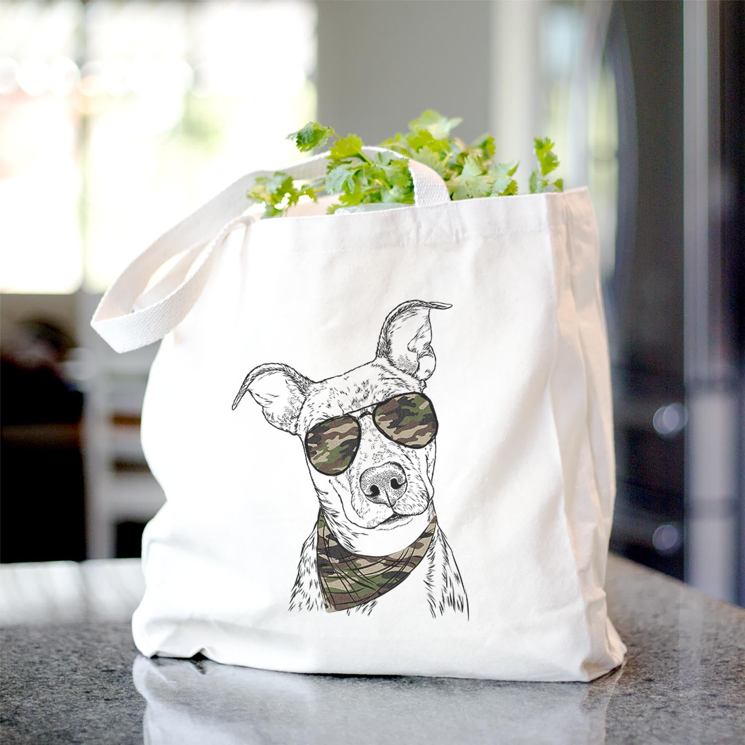 Bianca the Mixed Breed - Tote Bag