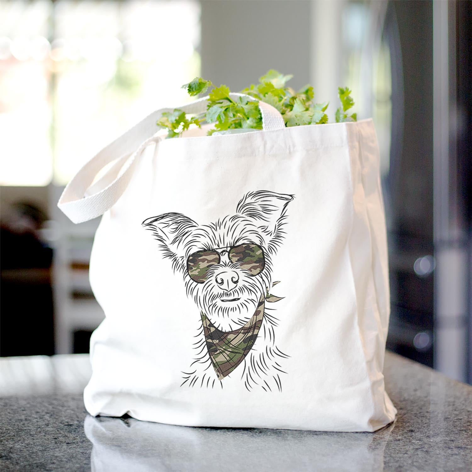 Bingo the Yorkshire Terrier - Tote Bag