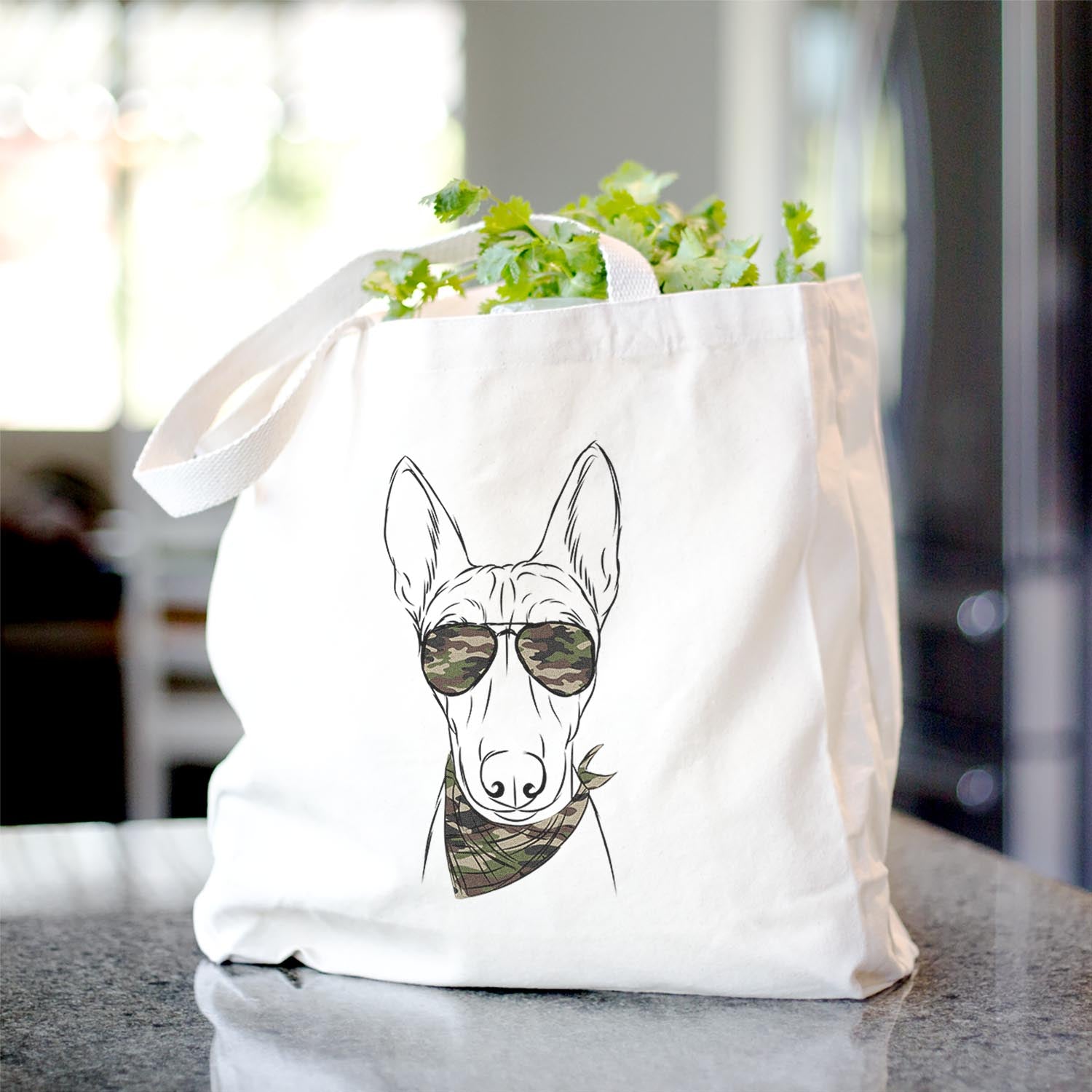 Bonsai the Basenji - Tote Bag