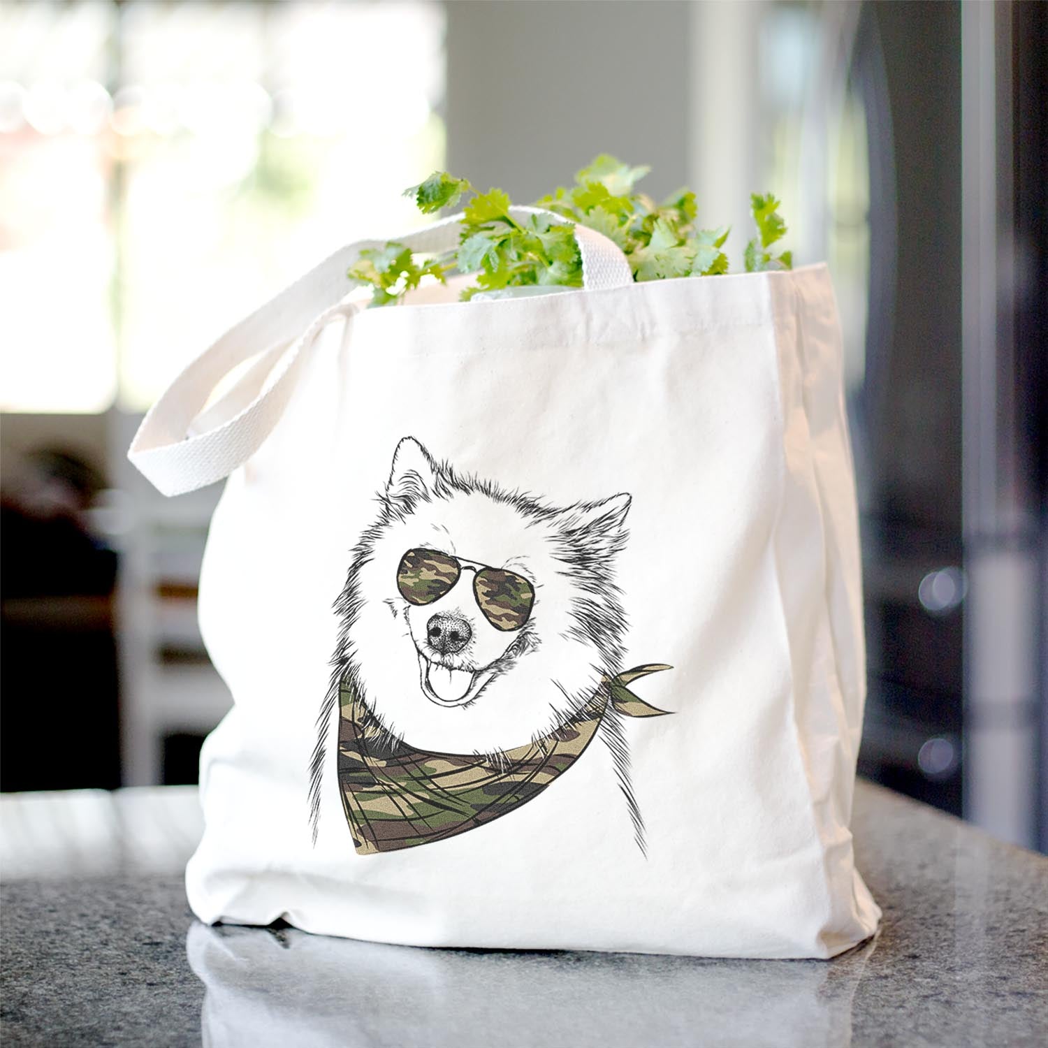 Caico the Samoyed - Tote Bag