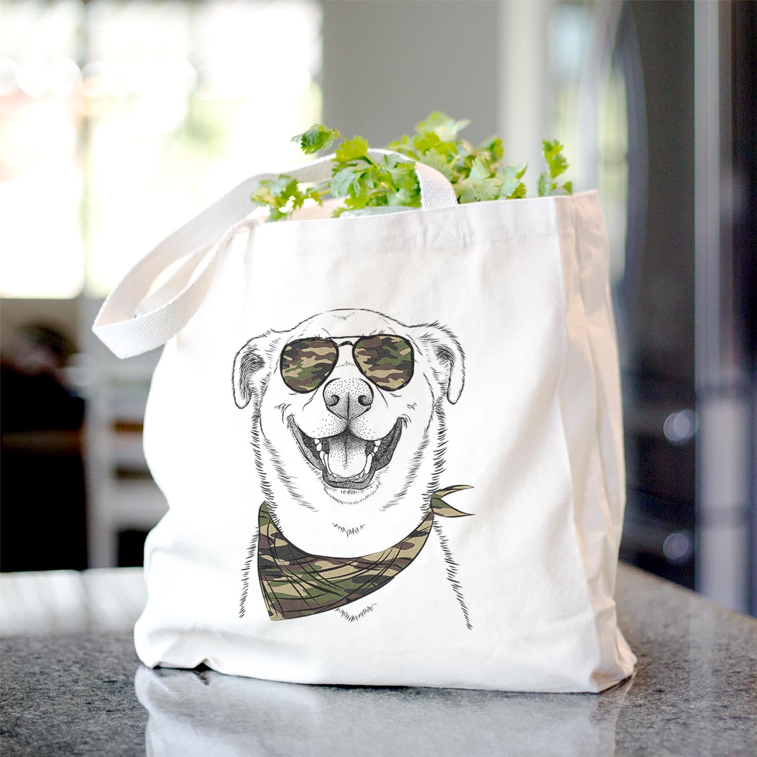 Chancellor the Mixed Breed - Tote Bag