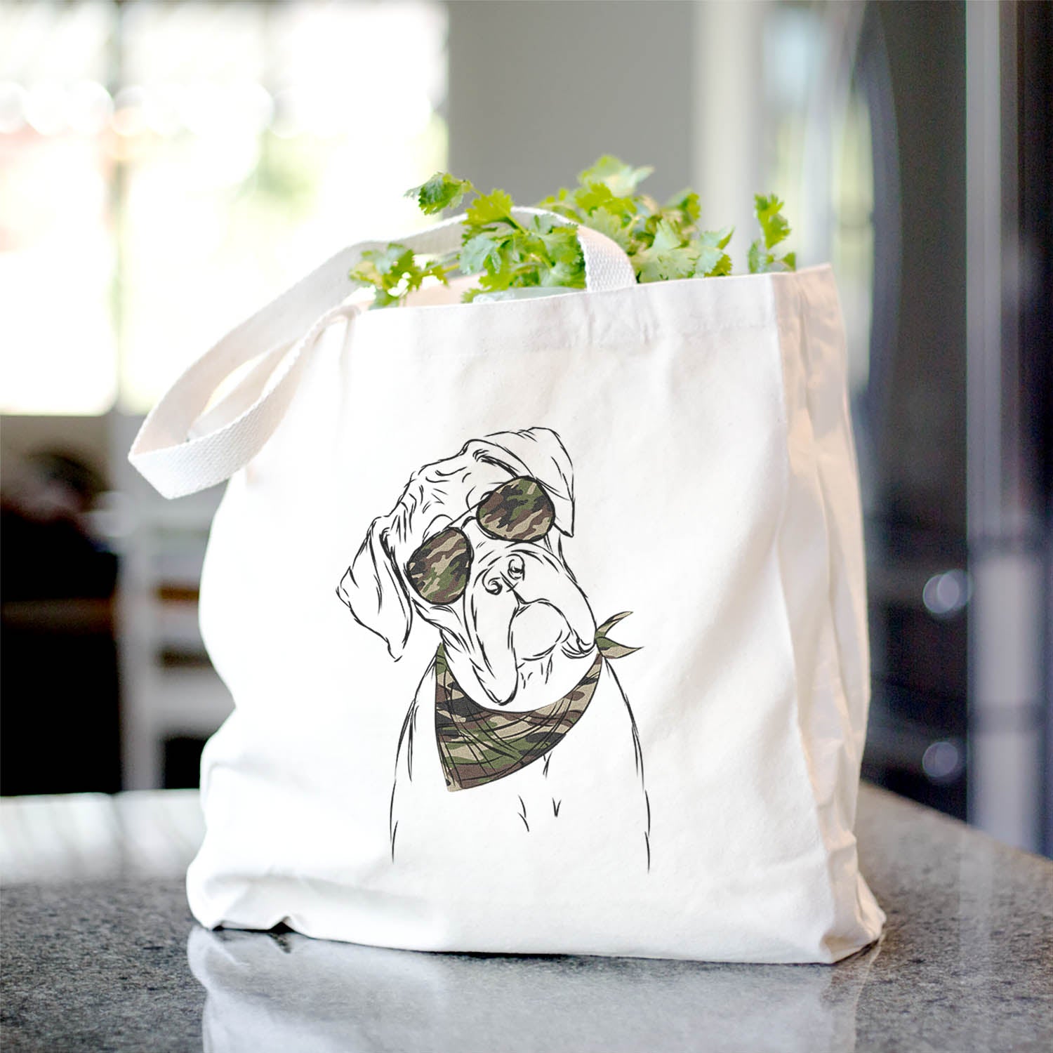 Cooper the Boxer - Tote Bag