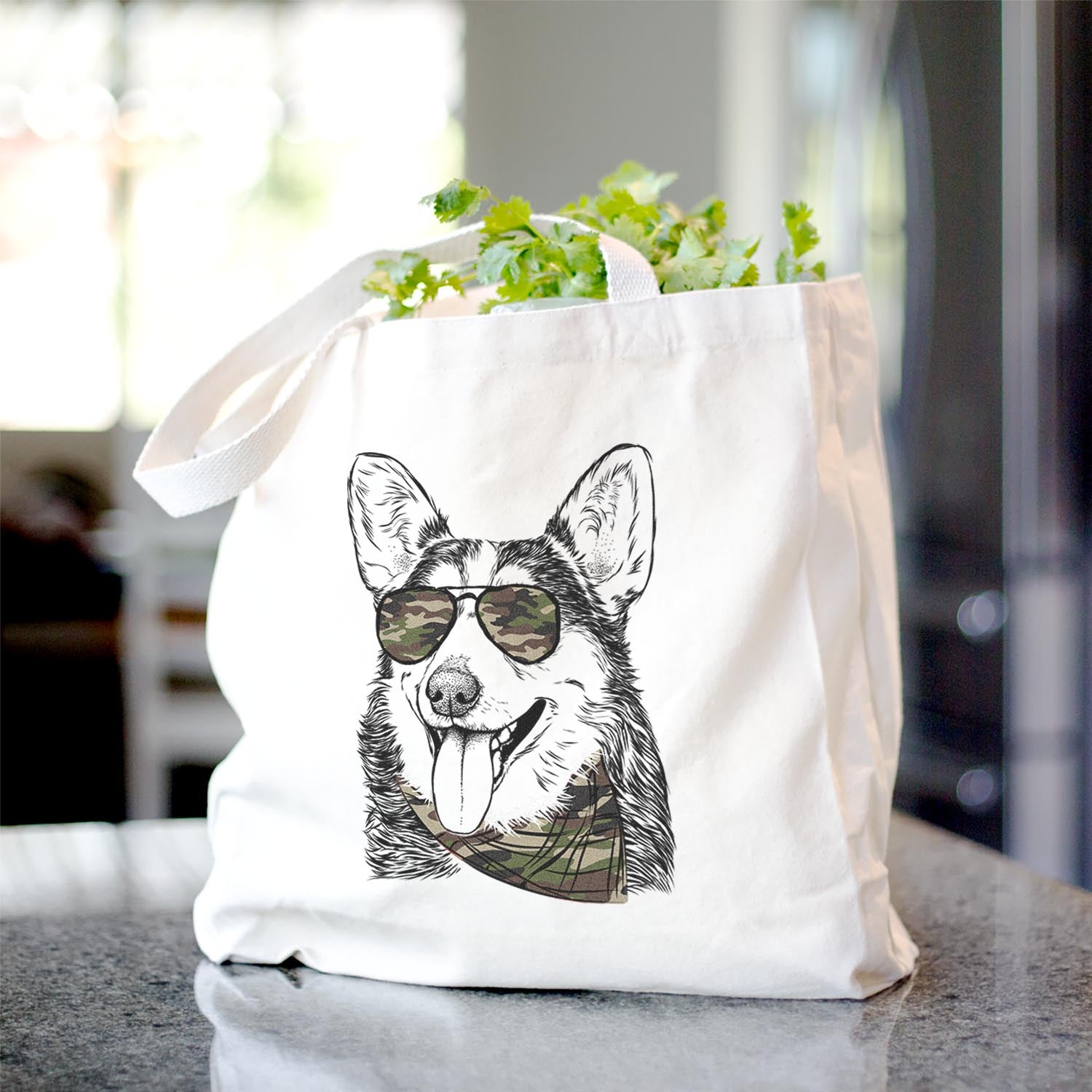 Darma the Corgi - Tote Bag