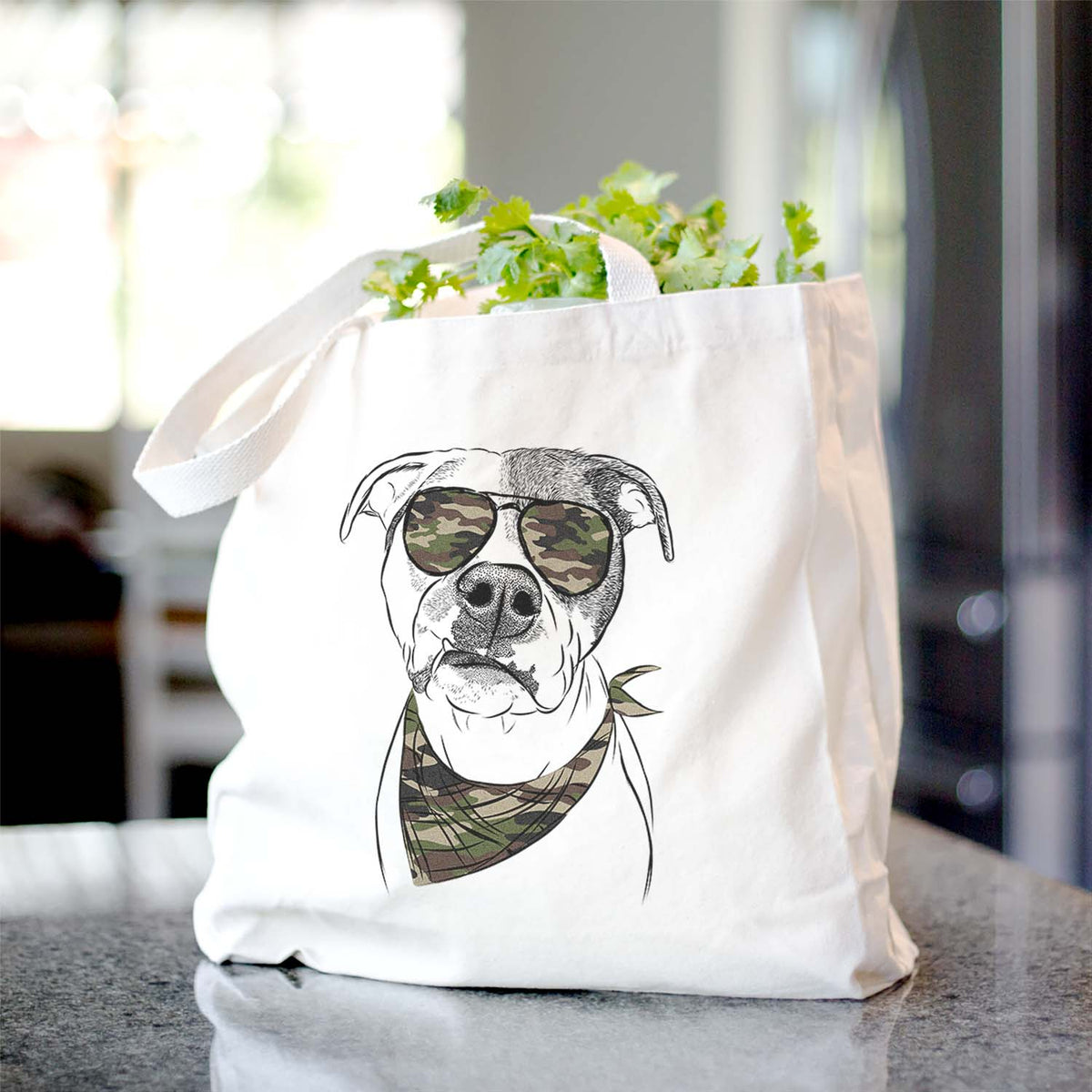 Dexter the Pitbull - Tote Bag