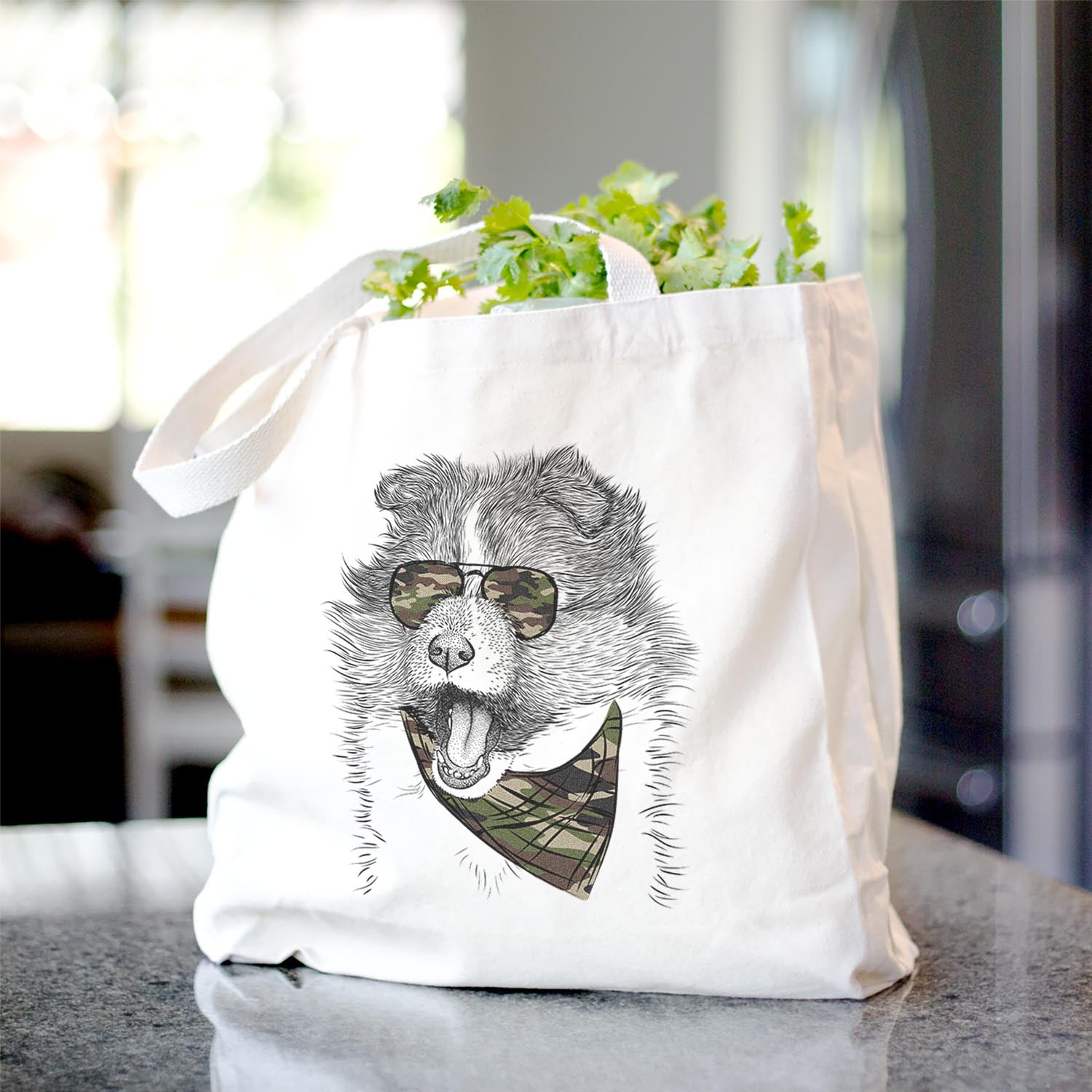 Dylan the Shetland Sheepdog - Tote Bag