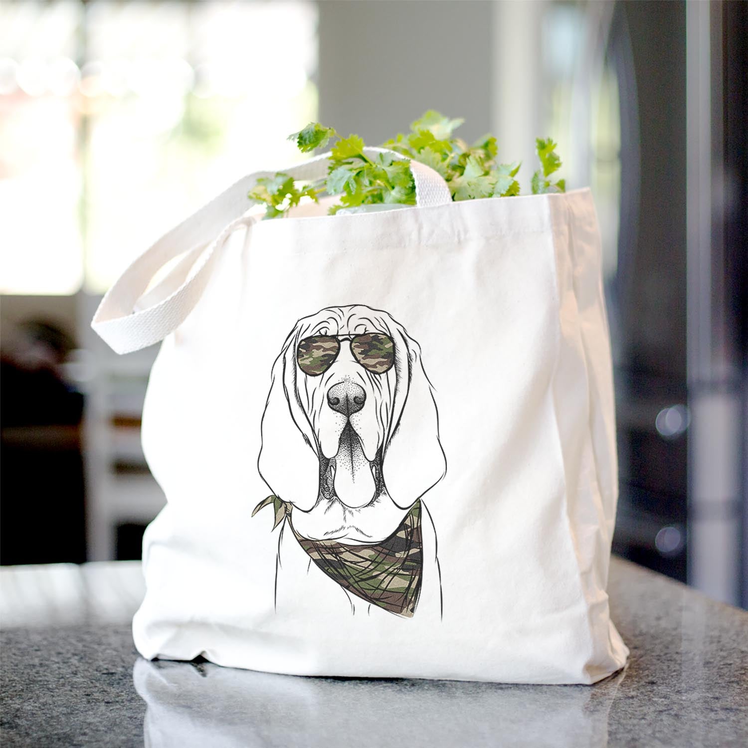 Earl the Bloodhound - Tote Bag