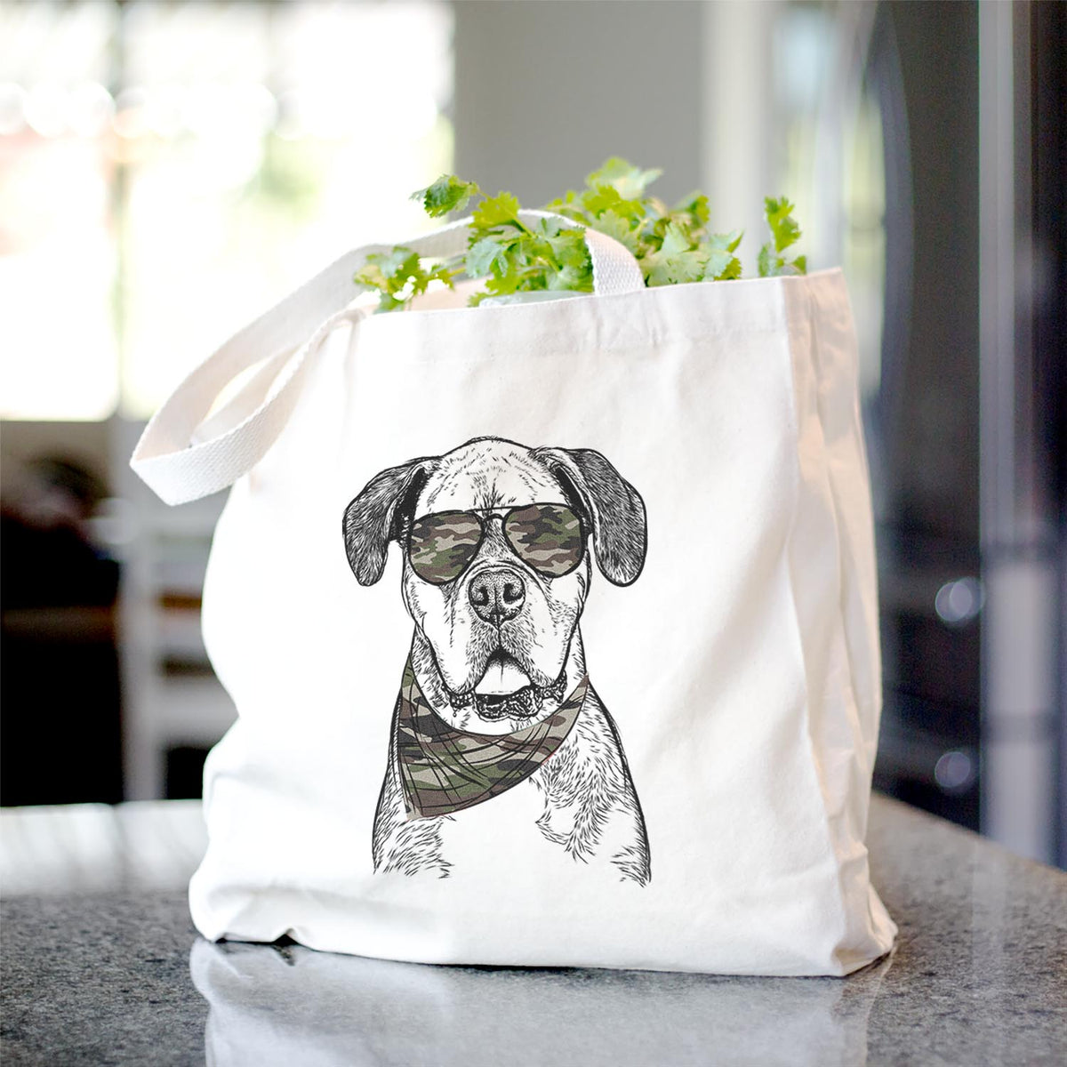 Floydie Bear the Boxer - Tote Bag