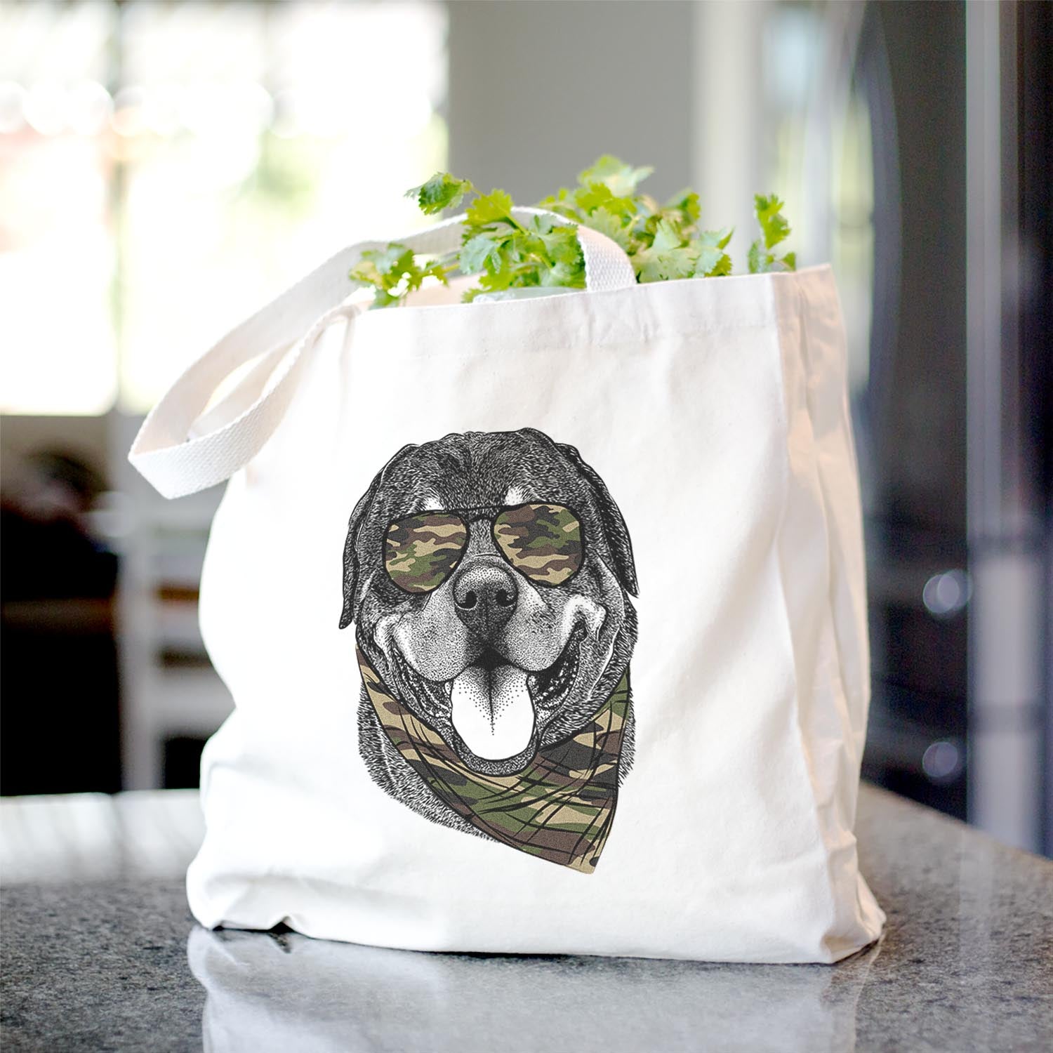 Hagan the Rottweiler - Tote Bag