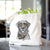 Heath the Black Lab - Tote Bag