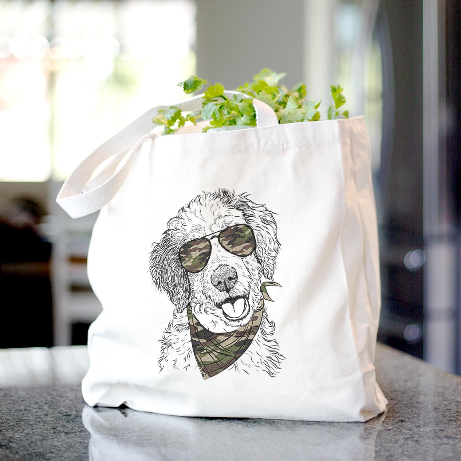 Hoge the Aussiedoodle - Tote Bag