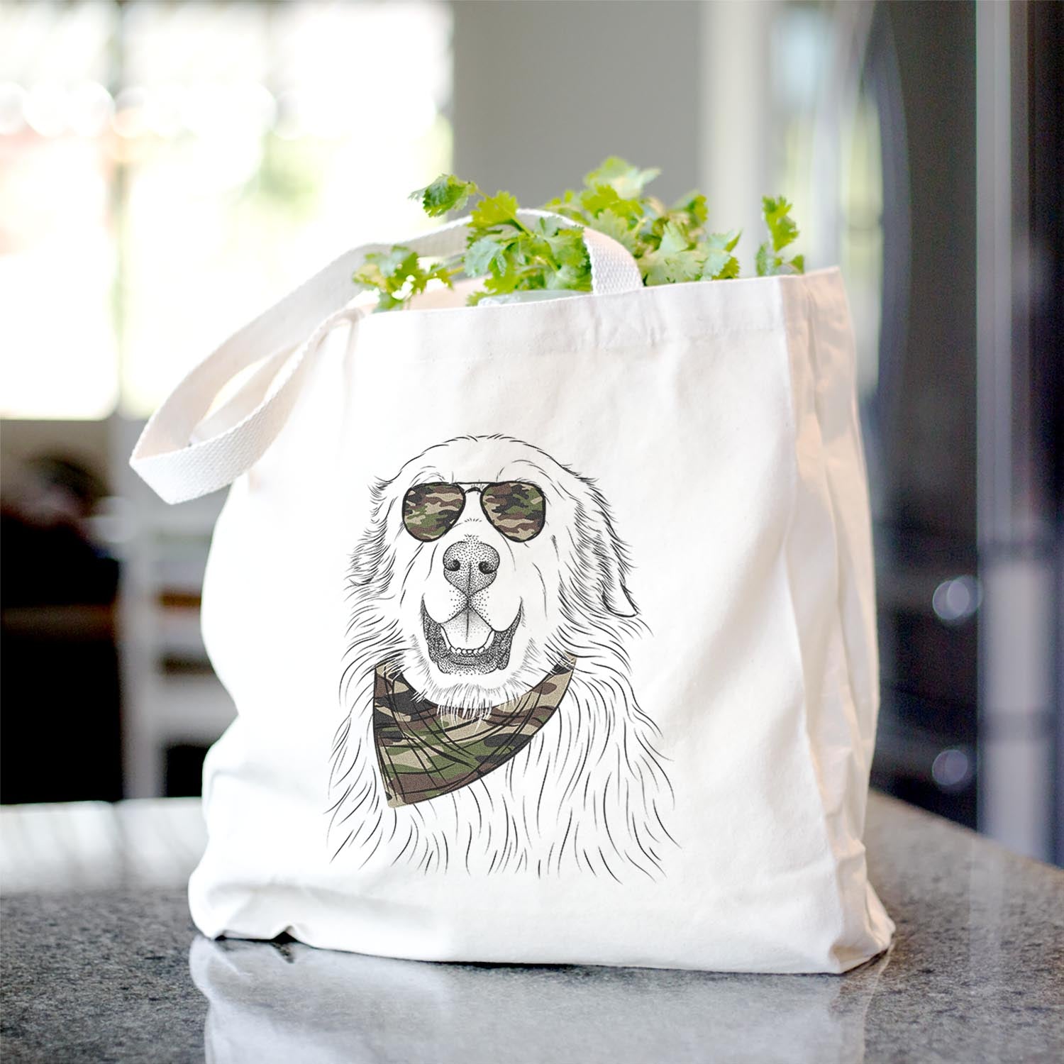 Horton the Great Pyrenees - Tote Bag