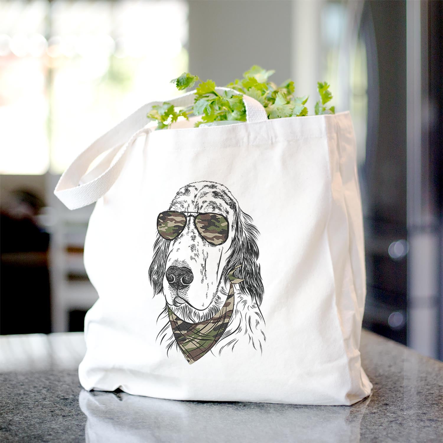 Hutch the English Setter - Tote Bag