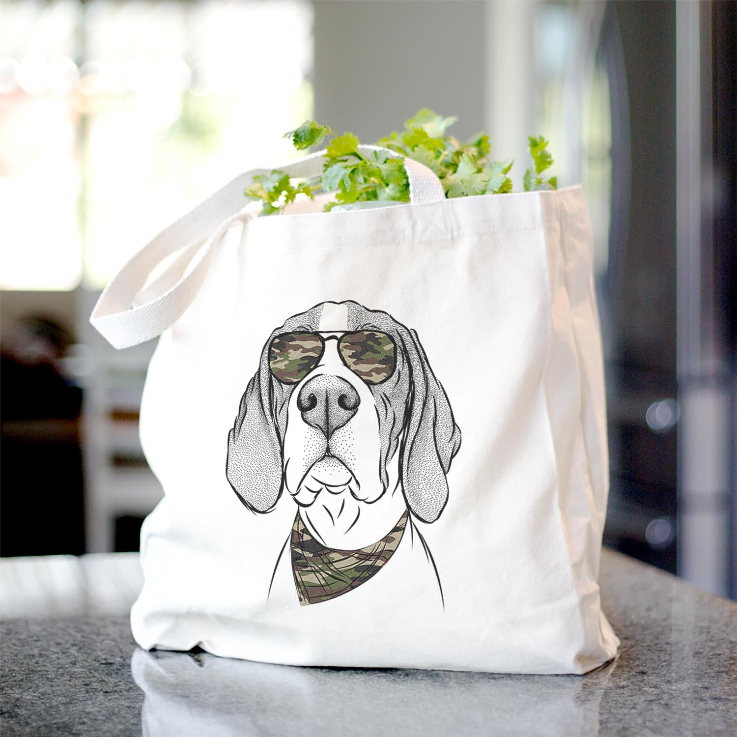 Liam the English Pointer - Tote Bag