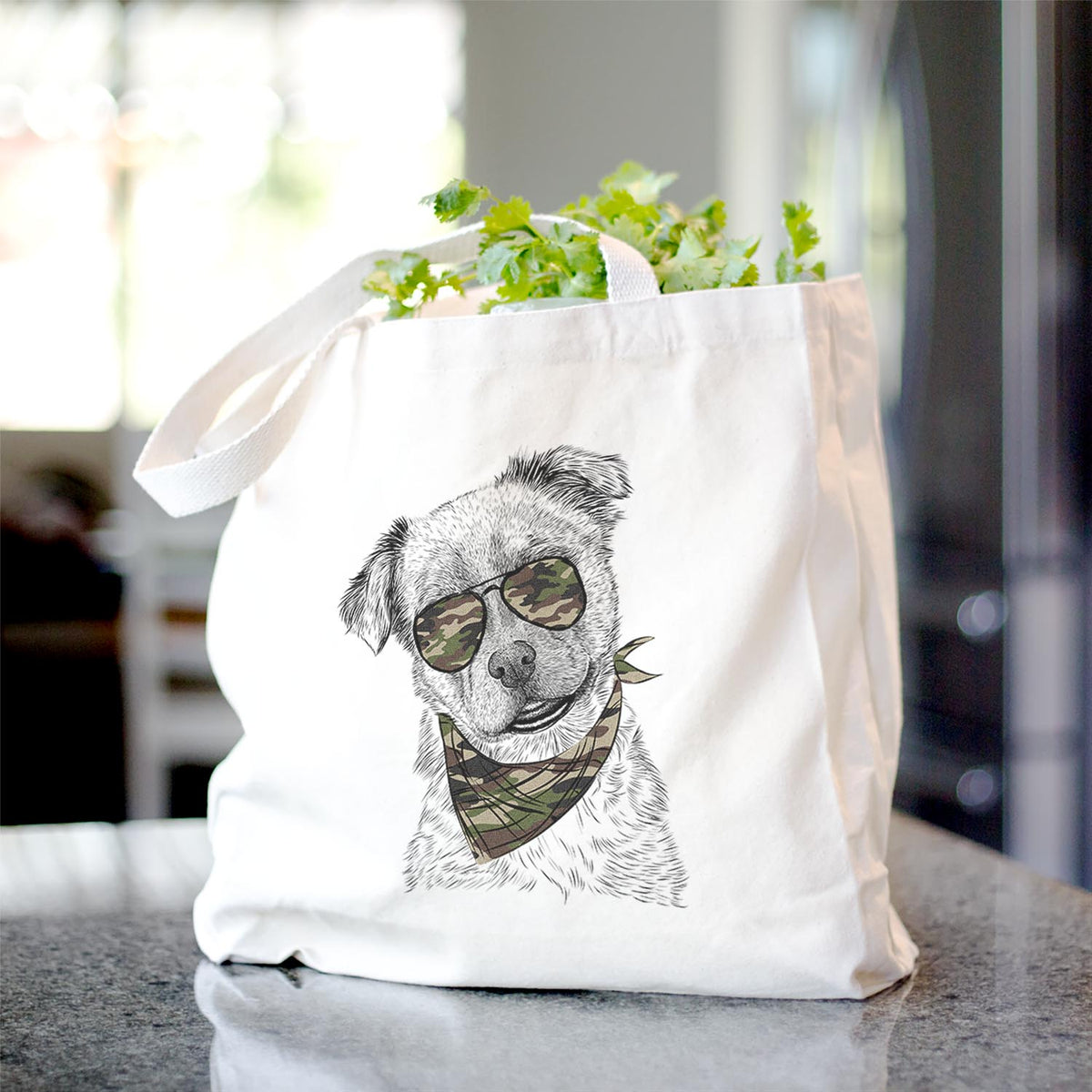 Loki Bear the Australian Cattle Dog Mix - Tote Bag