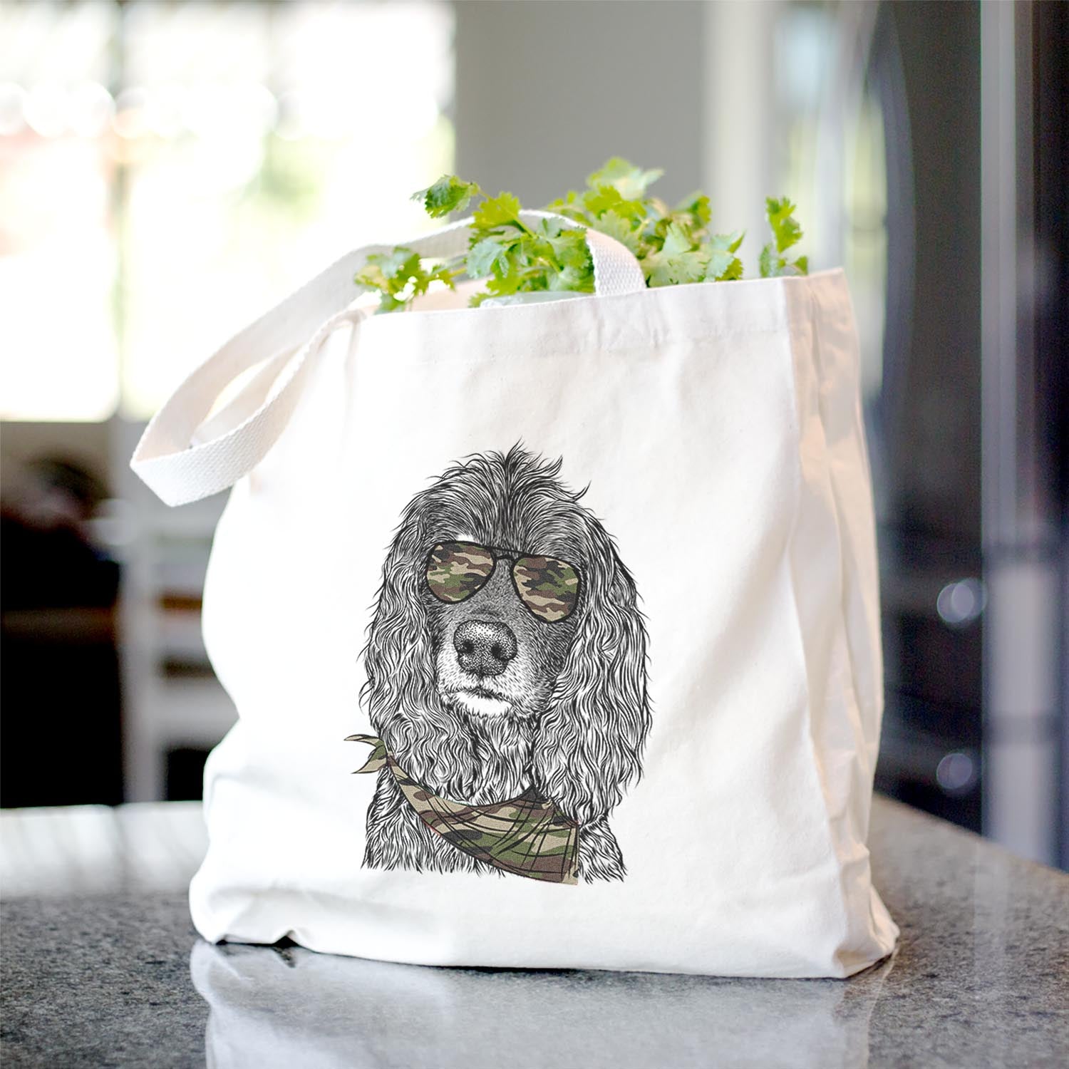 Marley Boy the American Cocker Spaniel - Tote Bag