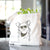 Marzi the Long Haired Chihuahua - Tote Bag