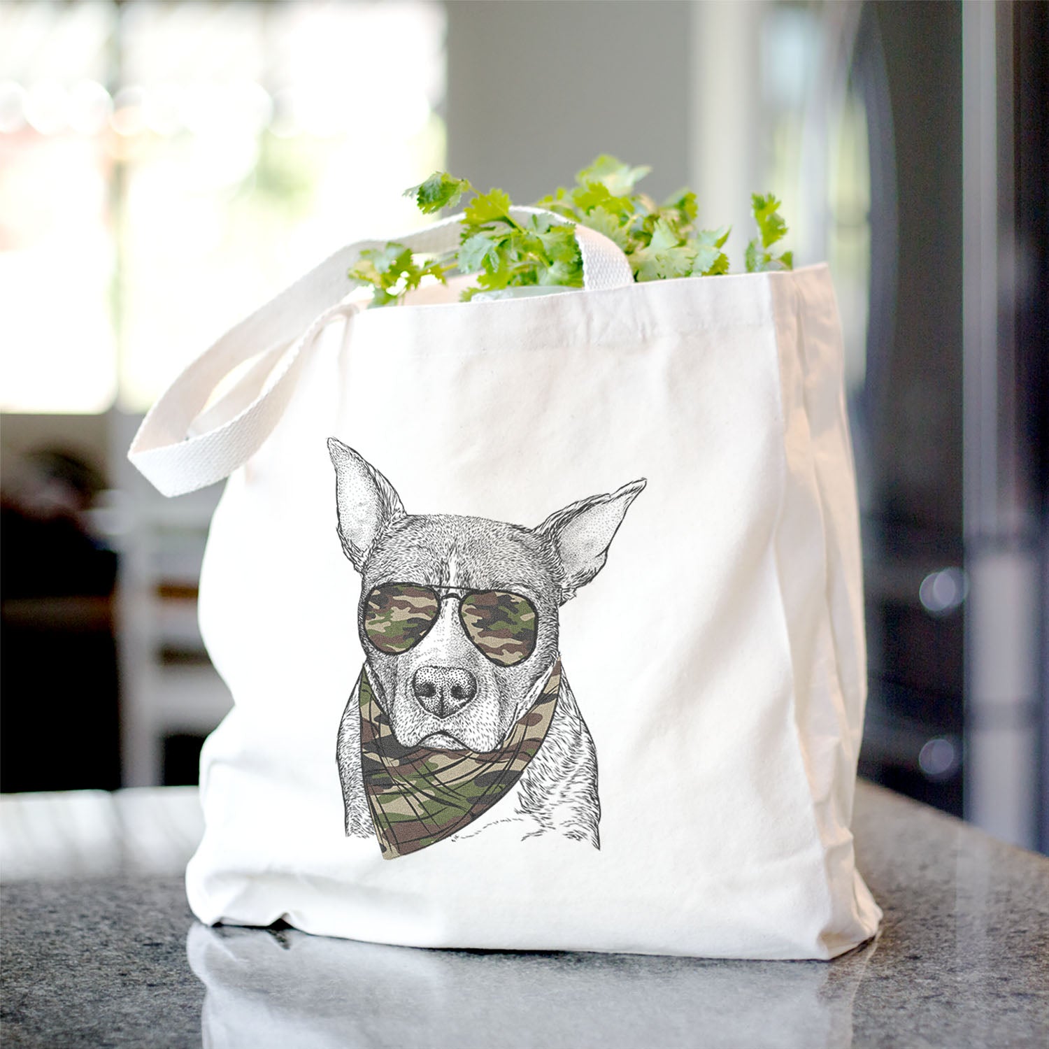 Mercy the Pitbull - Tote Bag