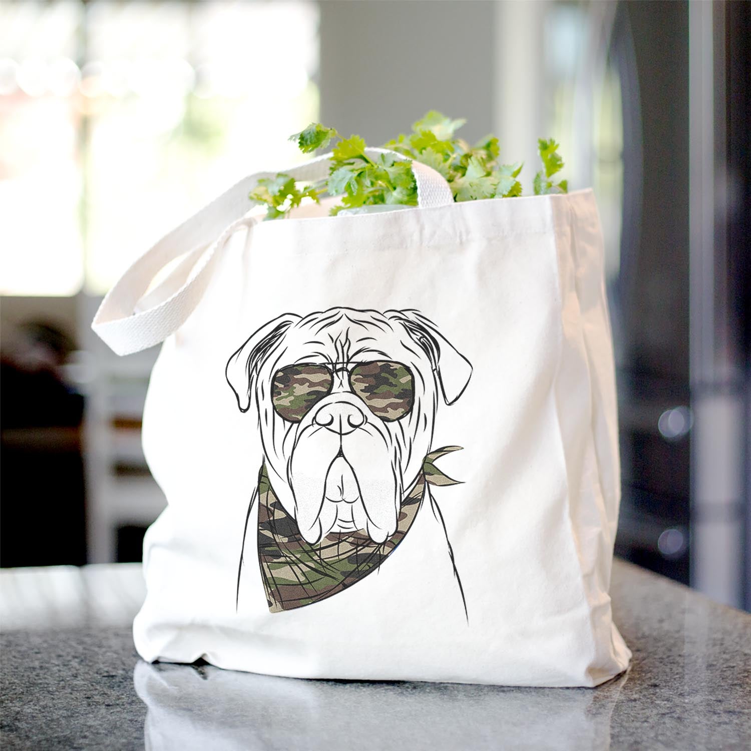 Nolan the Bull Mastiff - Tote Bag