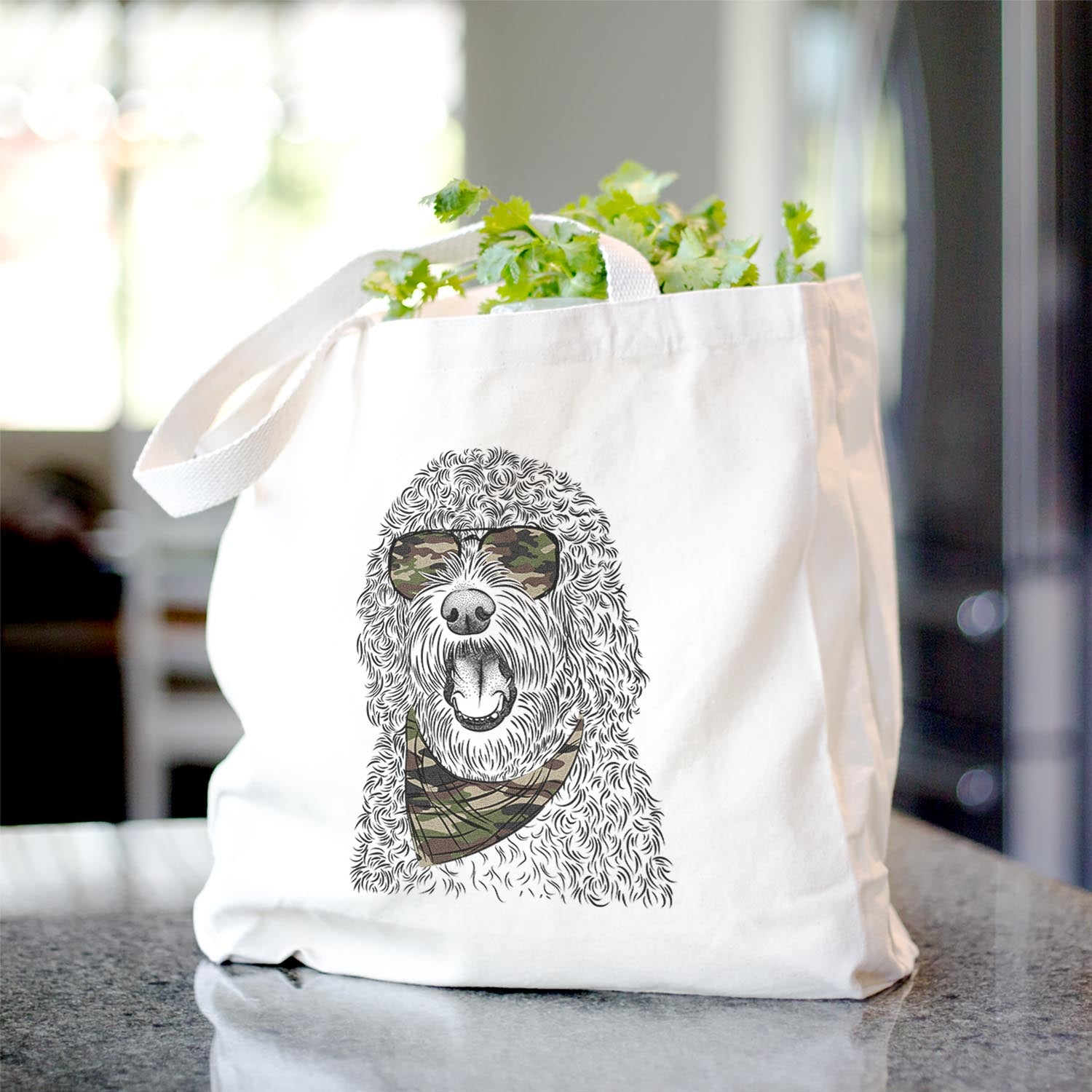 Phillip the Portuguese Water Dog - Tote Bag