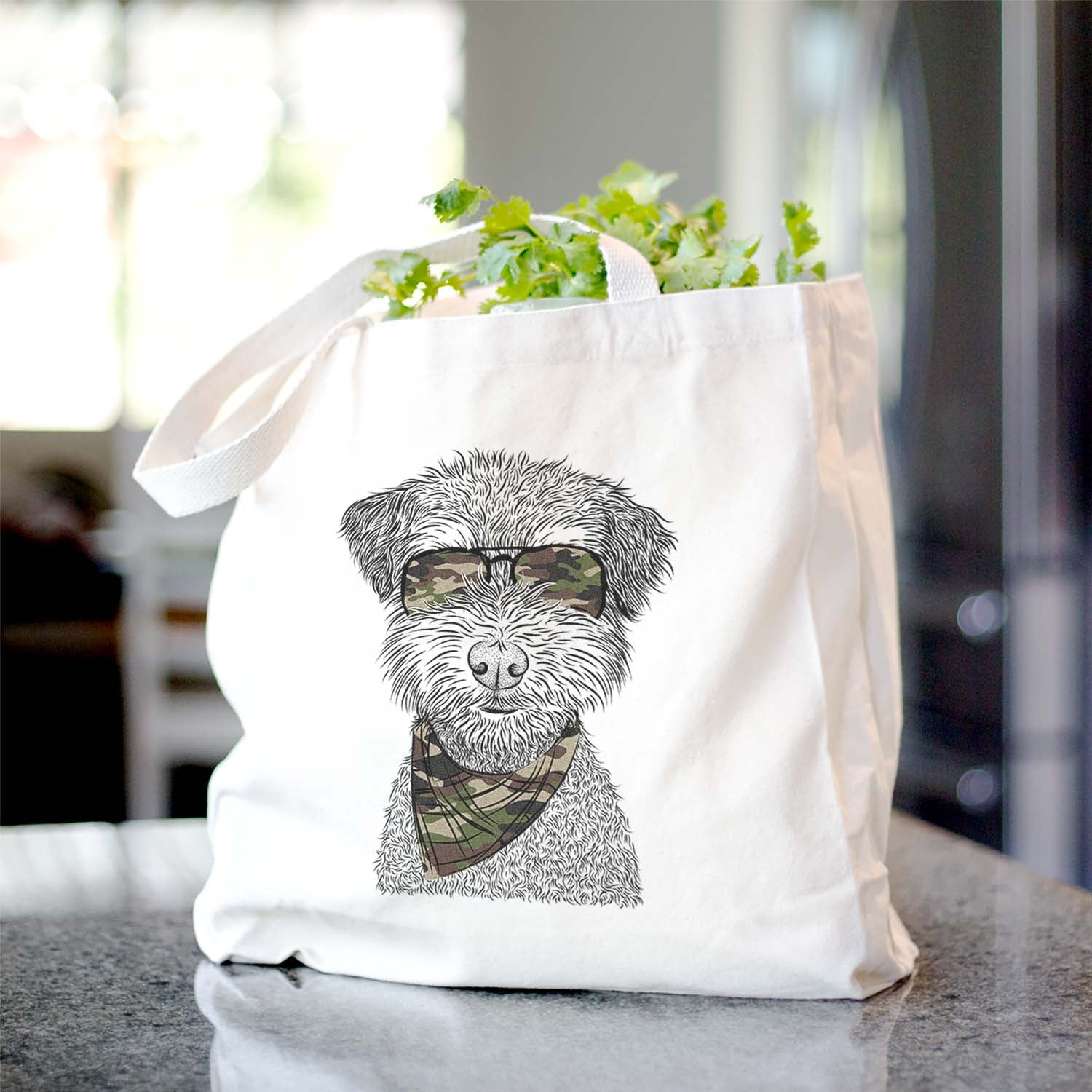 Pretzel the Schnoodle - Tote Bag