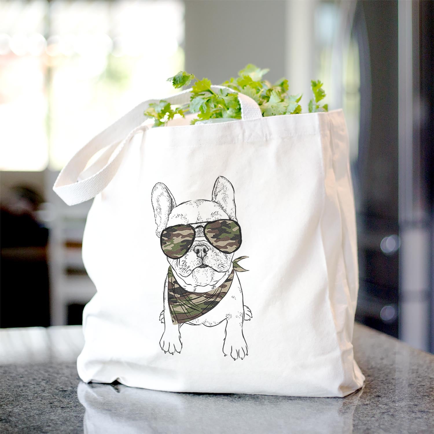 Puppy Pierre the French Bulldog - Tote Bag