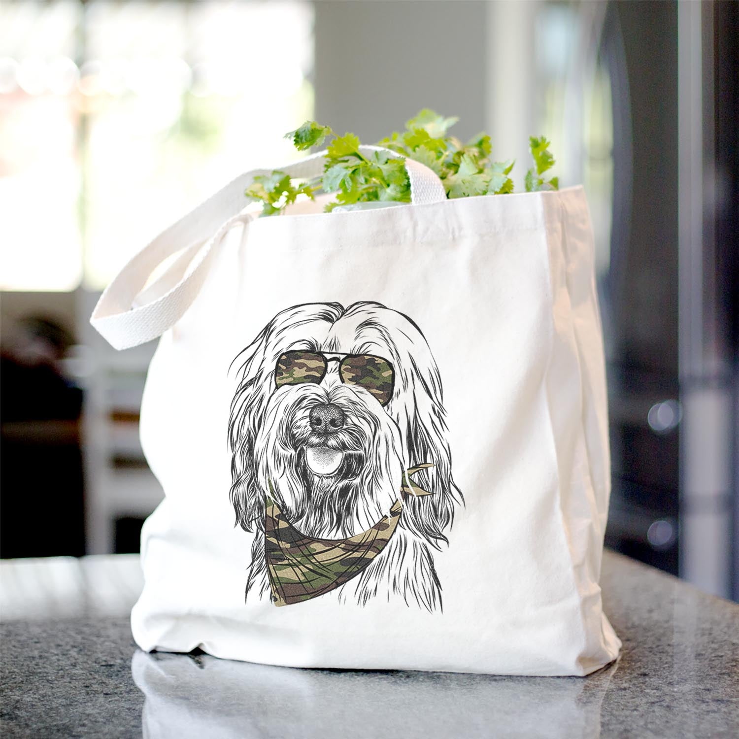 Rime the Tibetan Terrier - Tote Bag