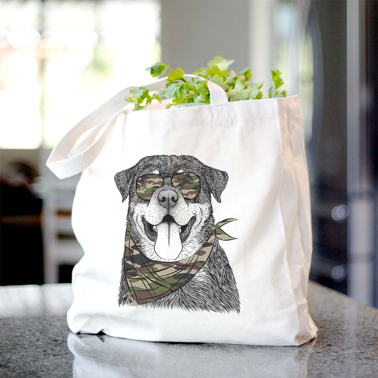 Romeo the Rottweiler - Tote Bag