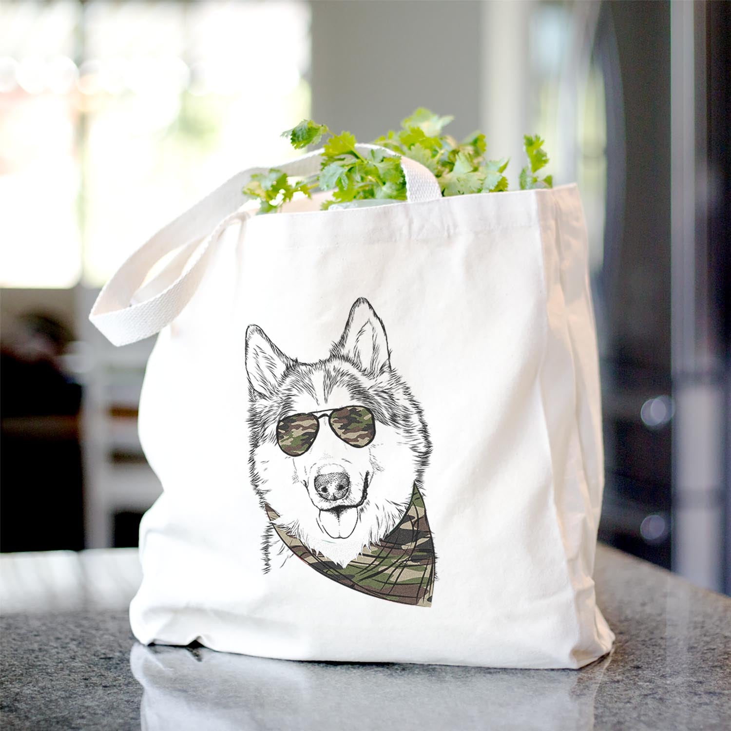 Roshi the Mixed Breed - Tote Bag