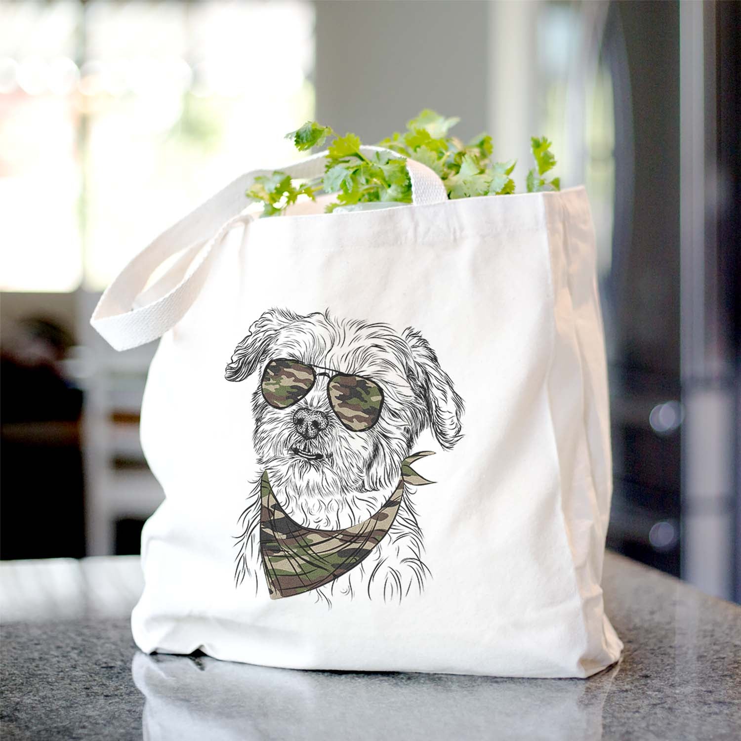 Roxie the Schnauzer Shih Tzu Mix - Tote Bag