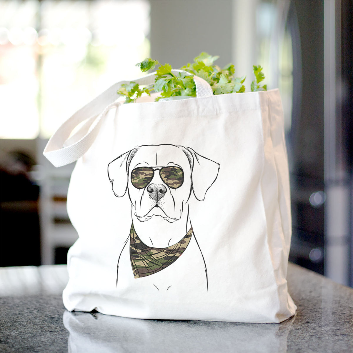Rufio the Dogo Argentino - Tote Bag