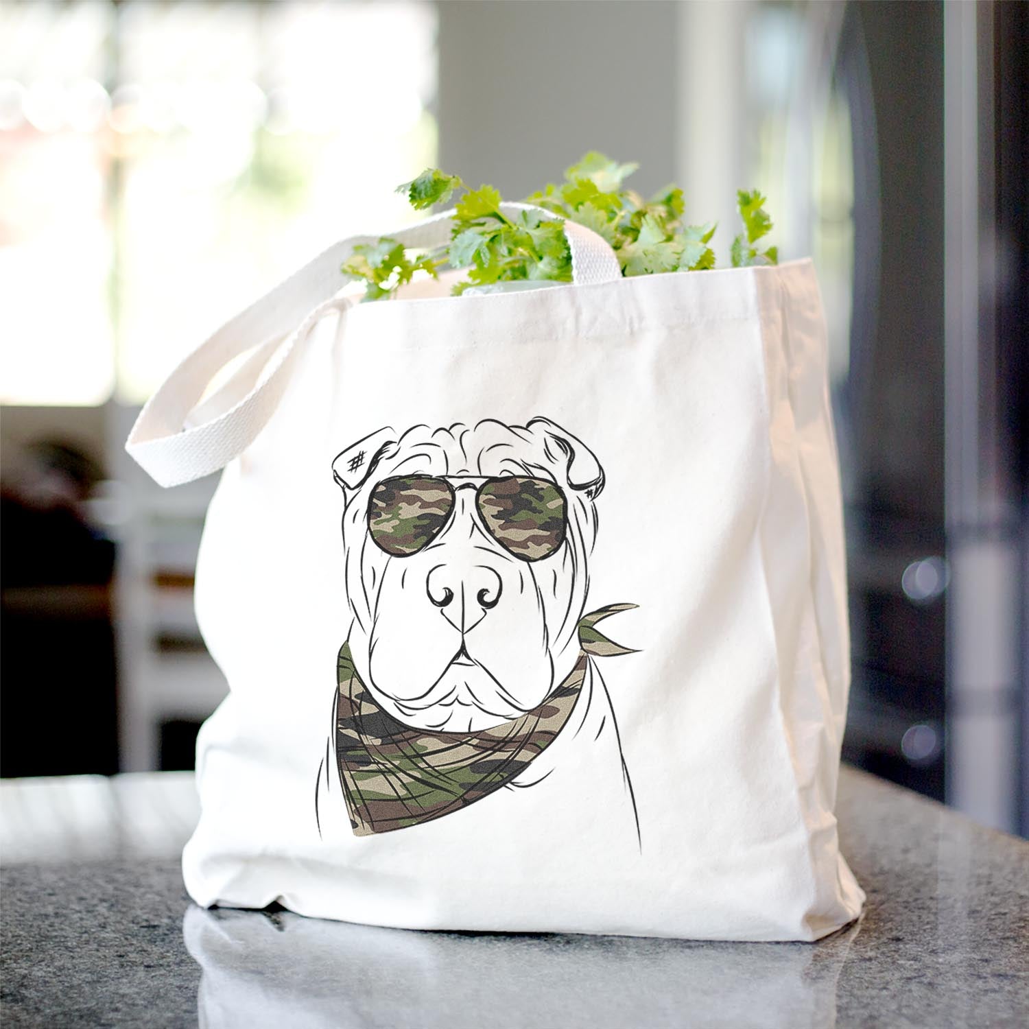 Sharpy the Shar Pei - Tote Bag