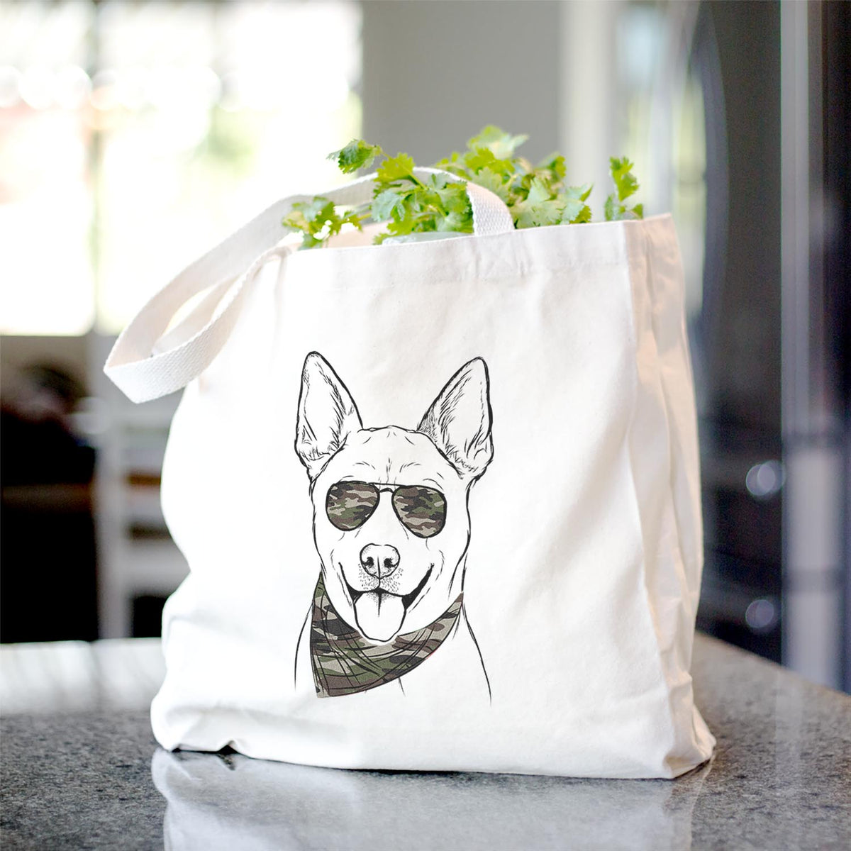 Silly Lilly the Mixed Breed - Tote Bag