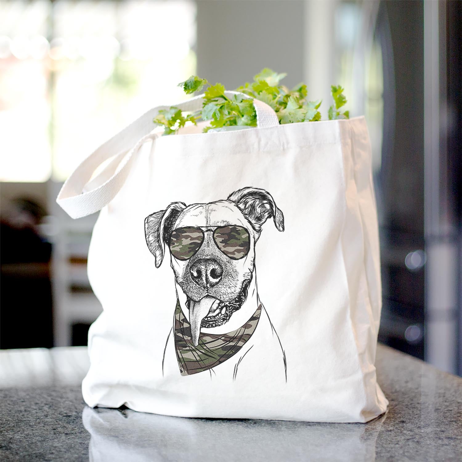 Sir Jake the Boxer - Tote Bag