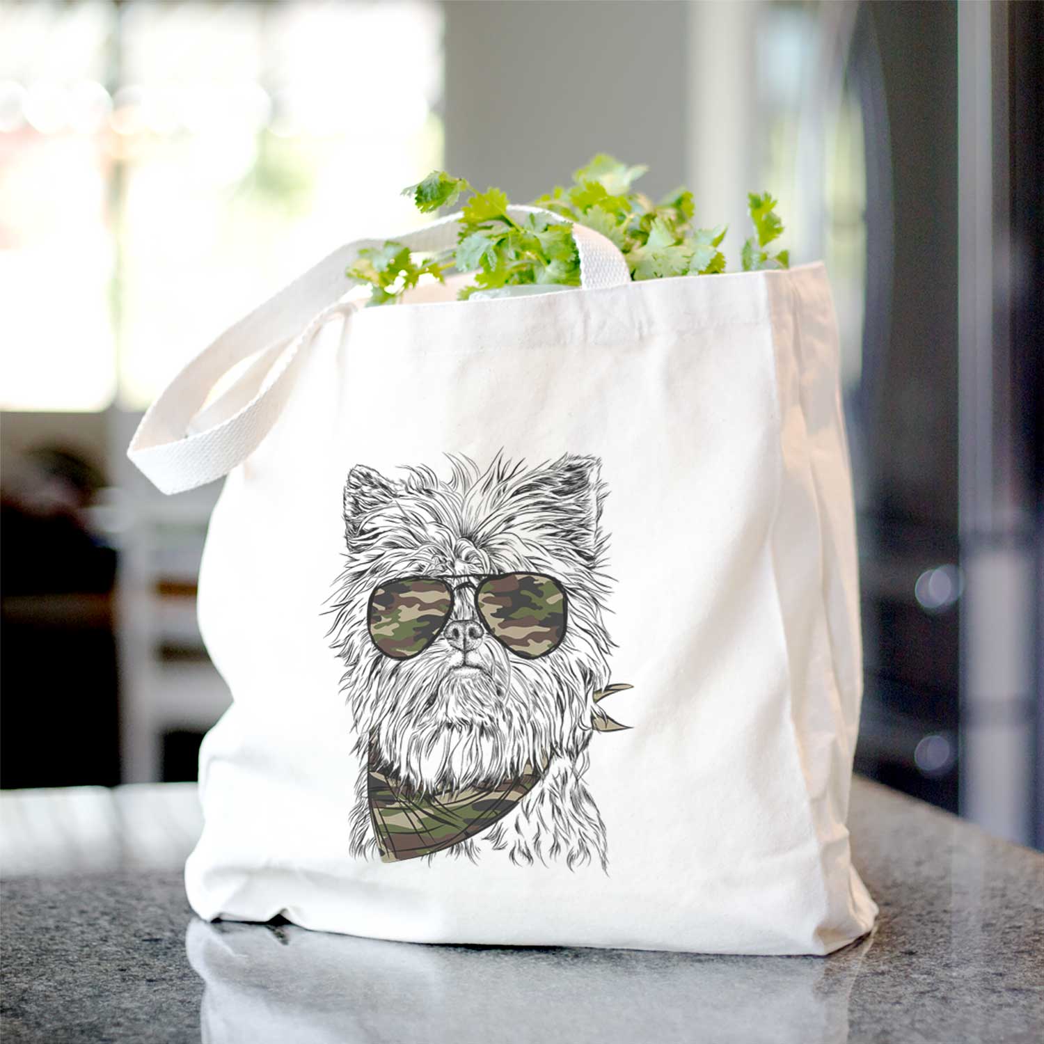 Alvin the Affenpinscher - Tote Bag