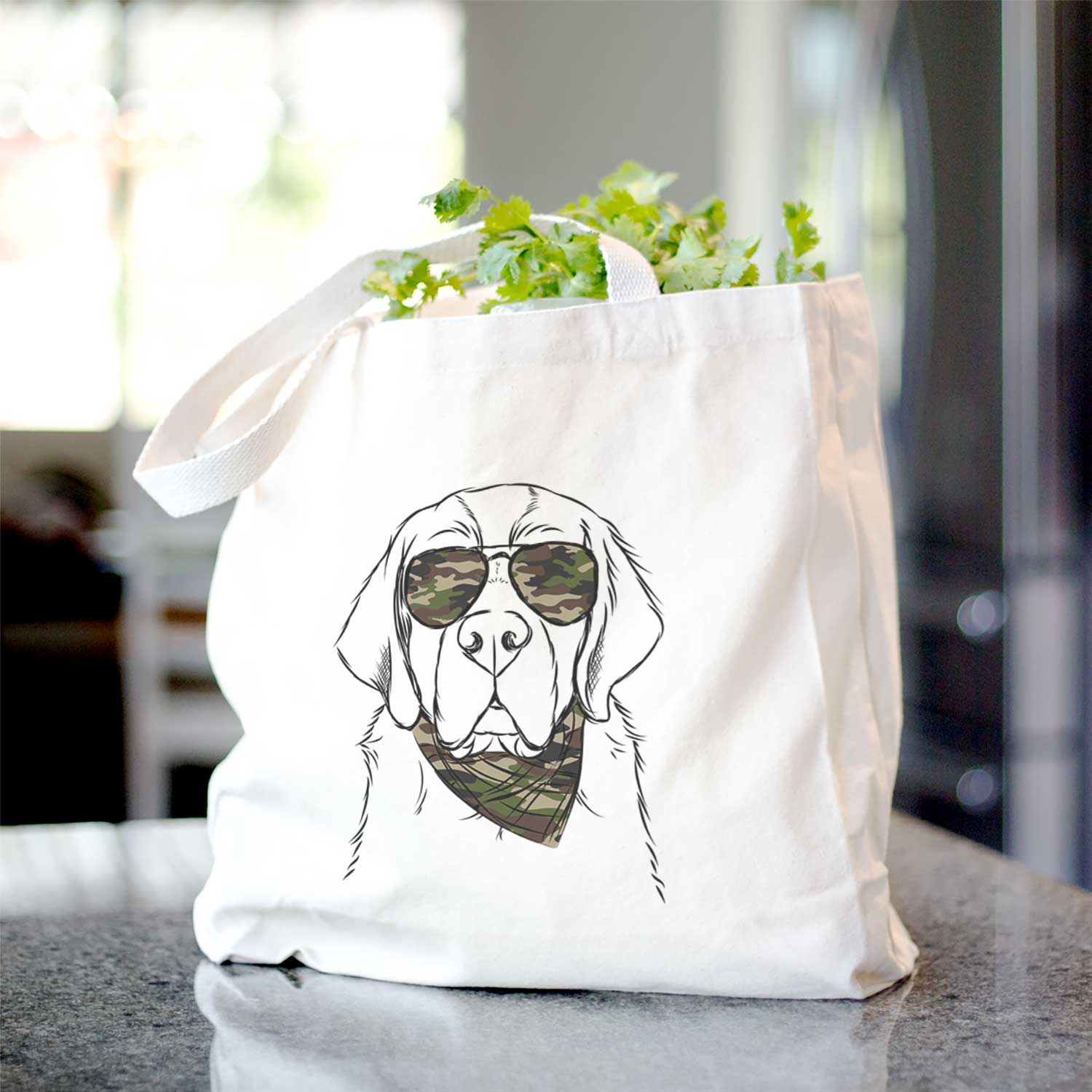 Barry the Saint Bernard - Tote Bag