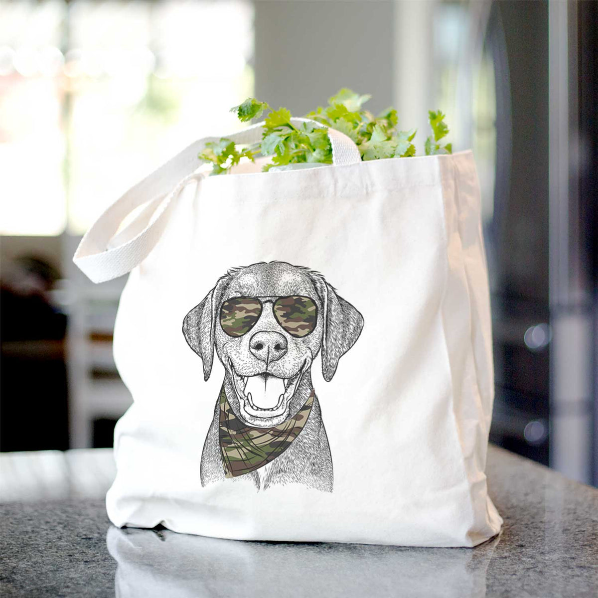 Beaver the Hound Mix - Tote Bag