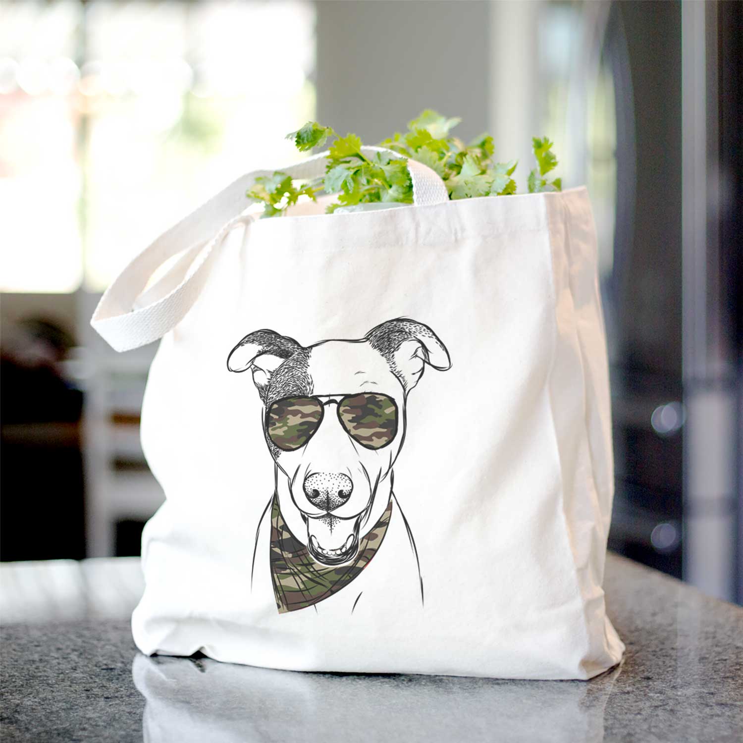 Bucky the Mixed Breed - Tote Bag