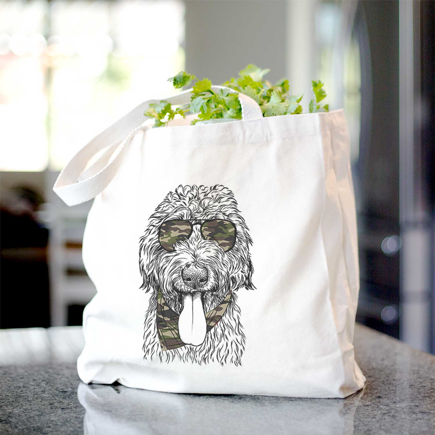 CiCi Paulk the Aussiedoodle - Tote Bag