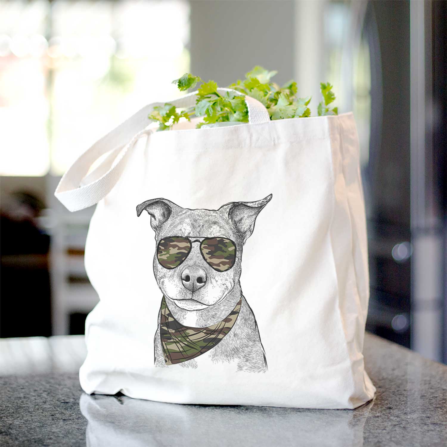 Cody the Catahoula Mix - Tote Bag