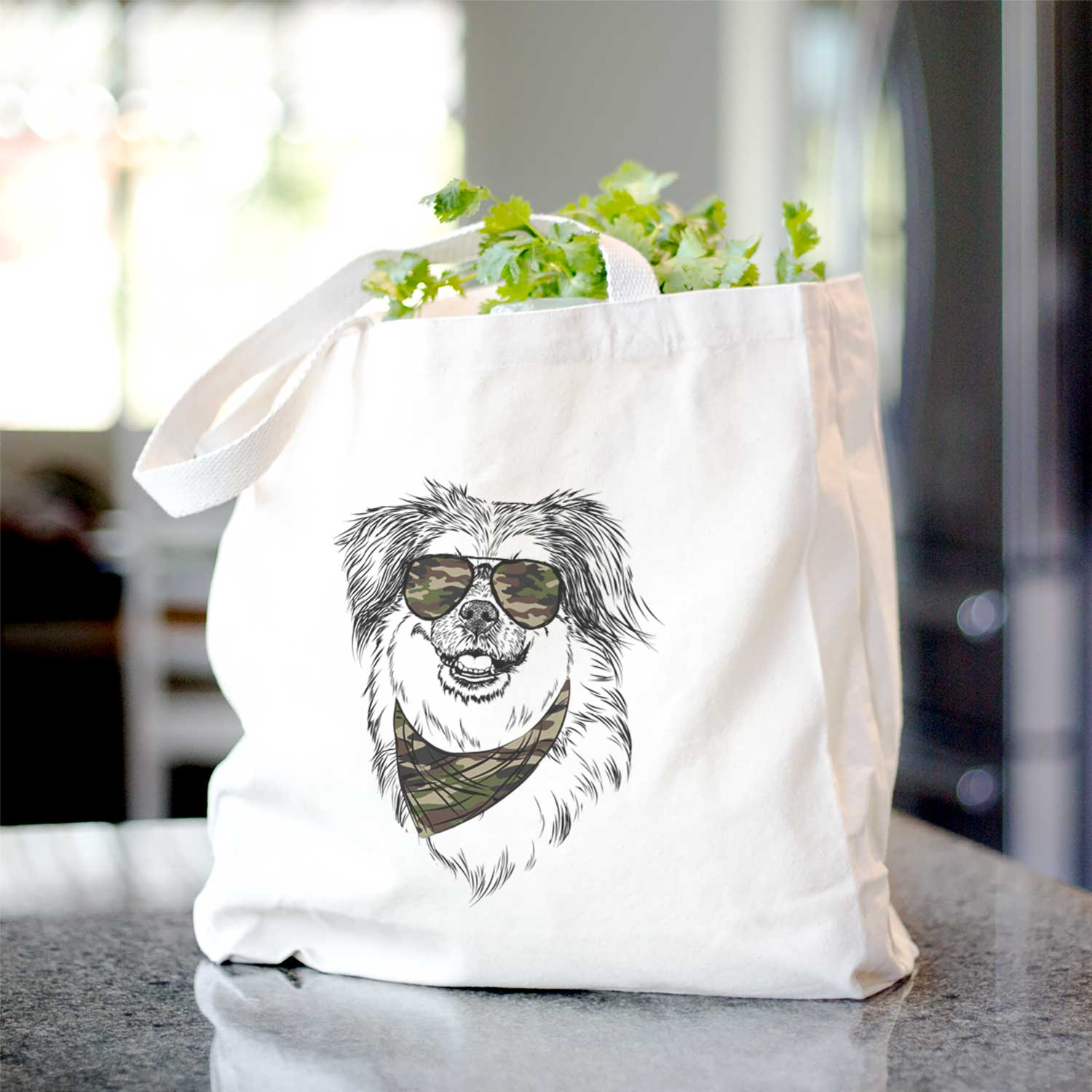 Ed the Tibetan Spaniel - Tote Bag