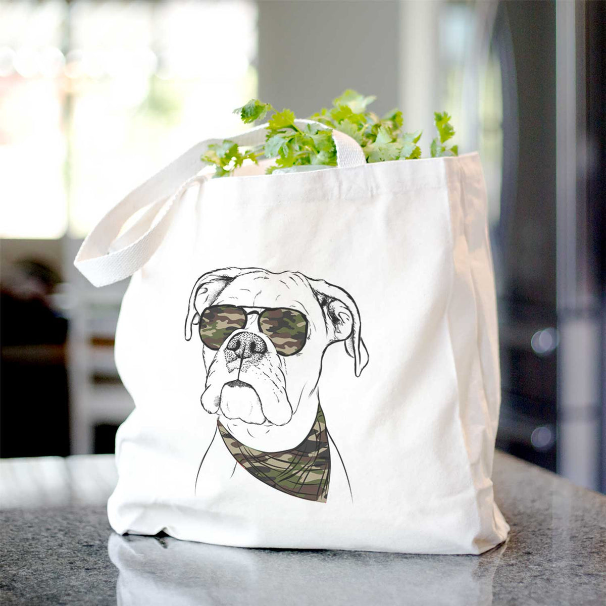 Ellie the Boxer - Tote Bag
